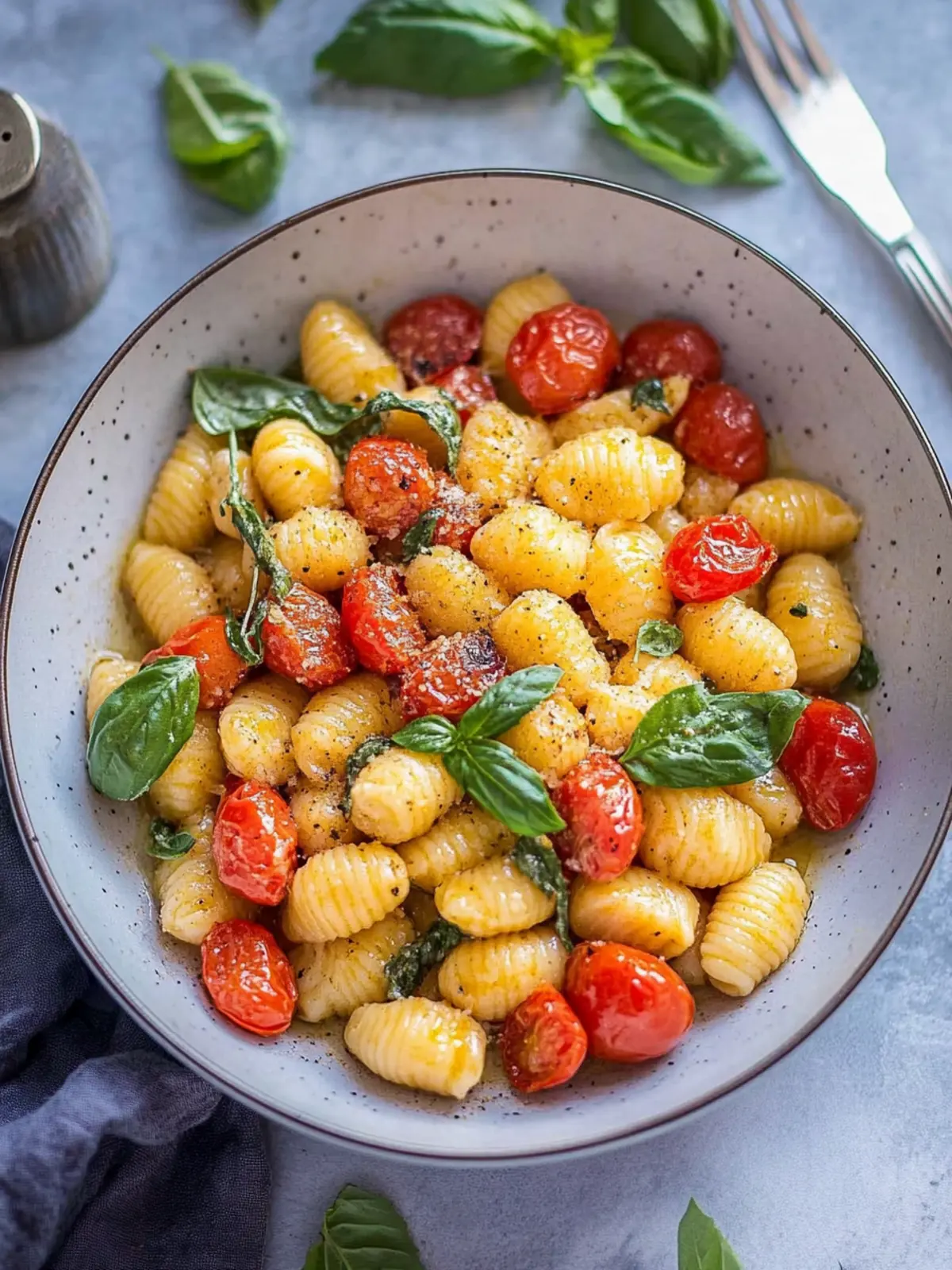 Quick Gnocchi with Oven Tomatoes