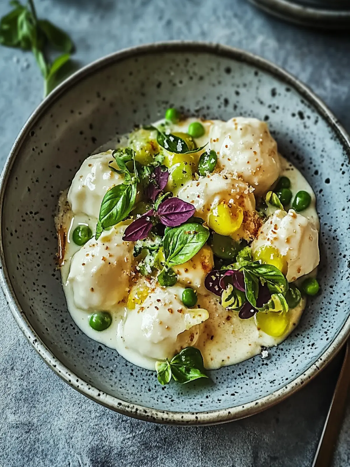 Rosenkohl in Frischkäse- und Senfsauce