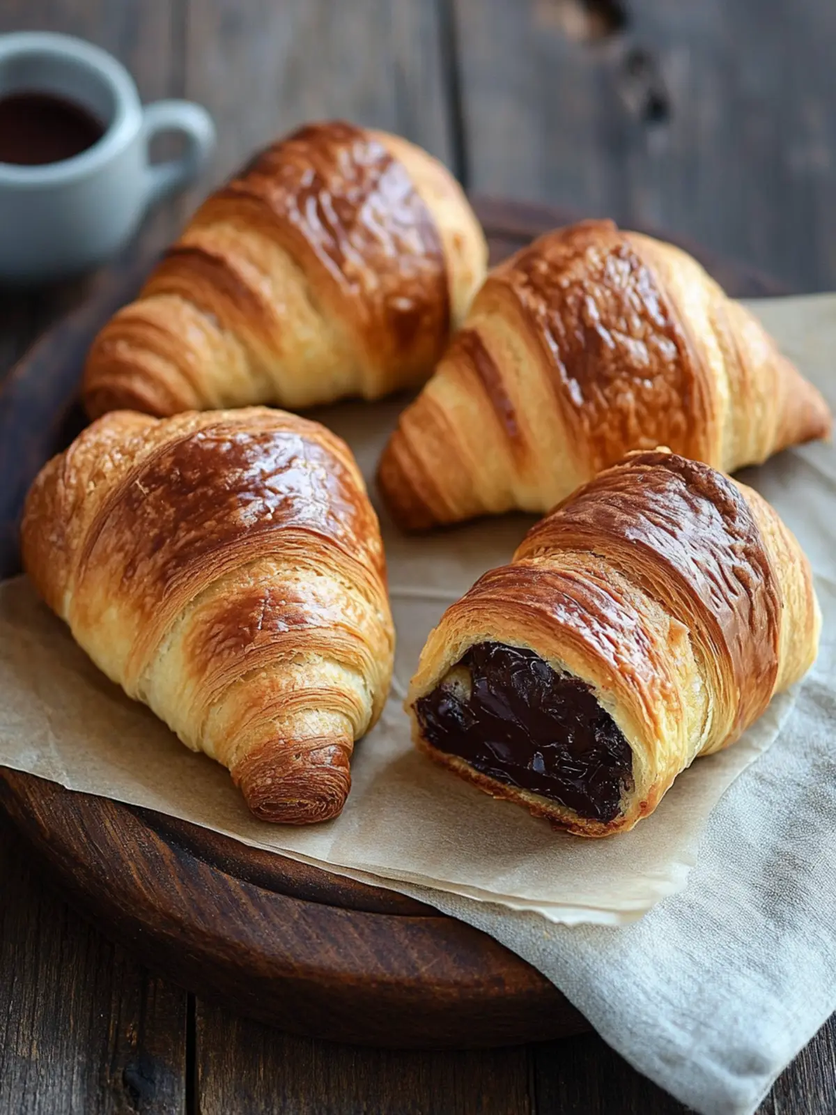 Schokoladencroissants