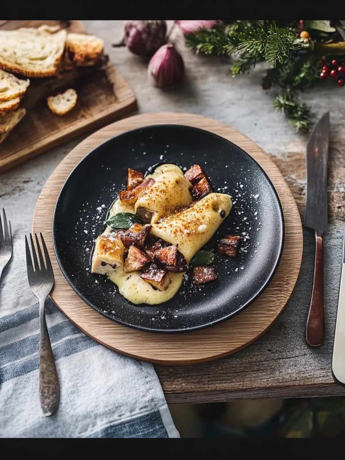 Winter-Raclette mit Kürbiskerncreme
