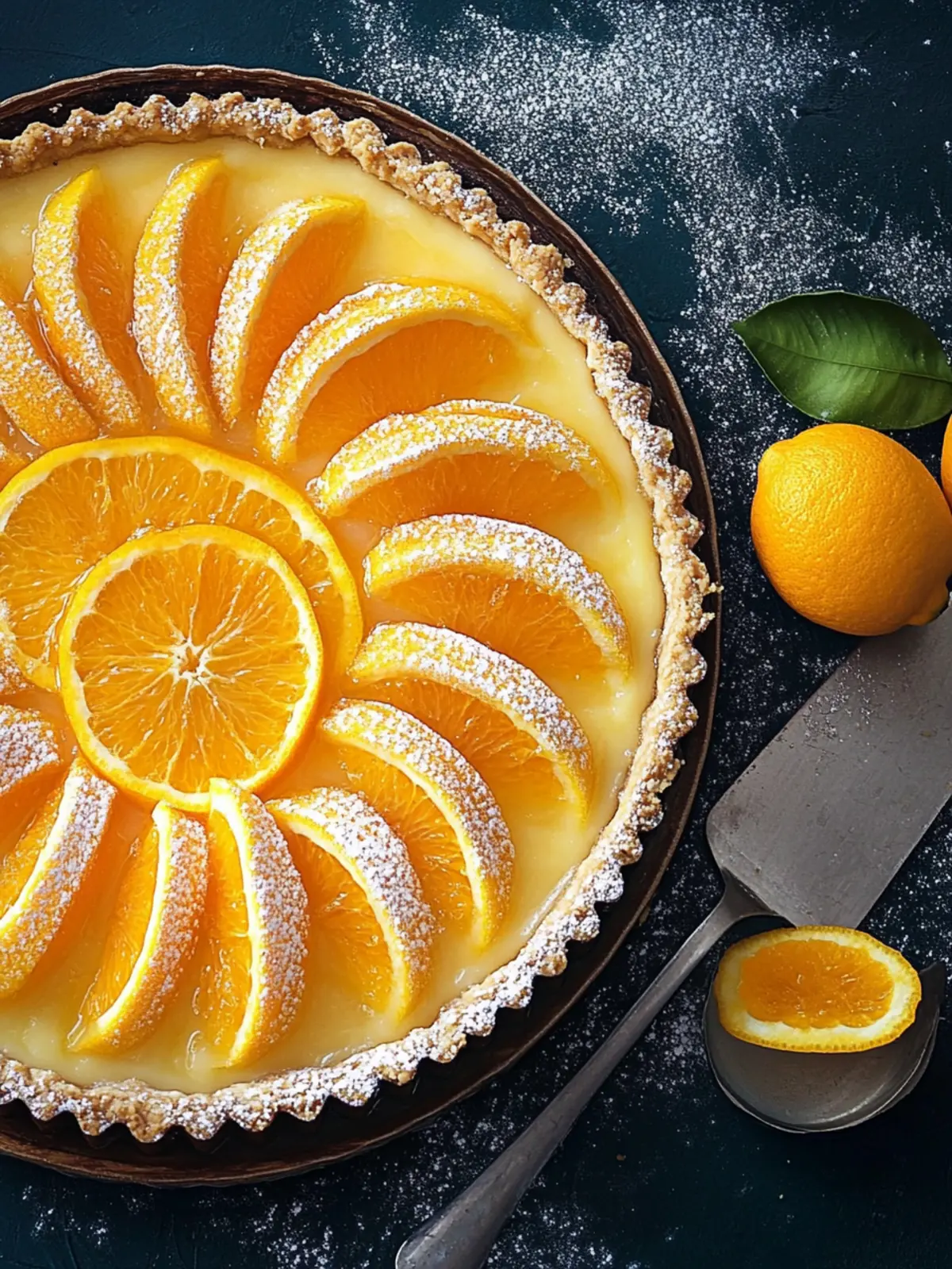 Orangen-Tarte