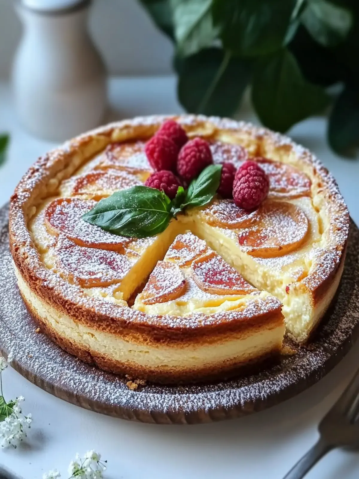 Cinnamon rolls cheesecake: simple recipe