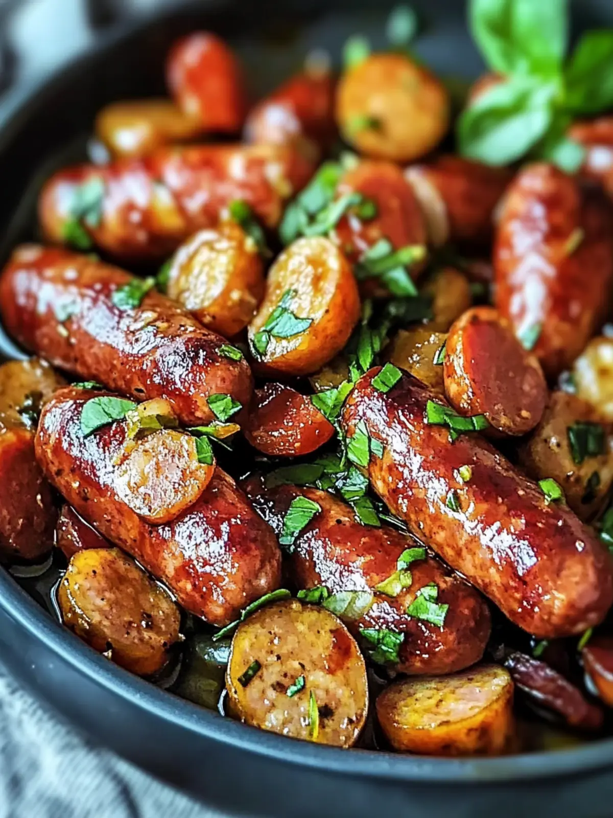 Entdecke die besten Crockpot-Kielbasa und grünen Bohnen