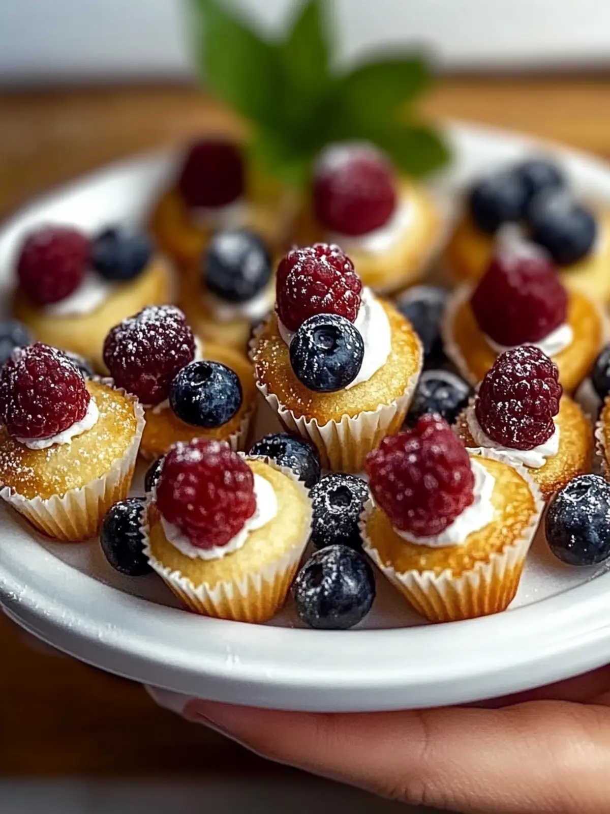 Pfannkuchen Mini Muffins