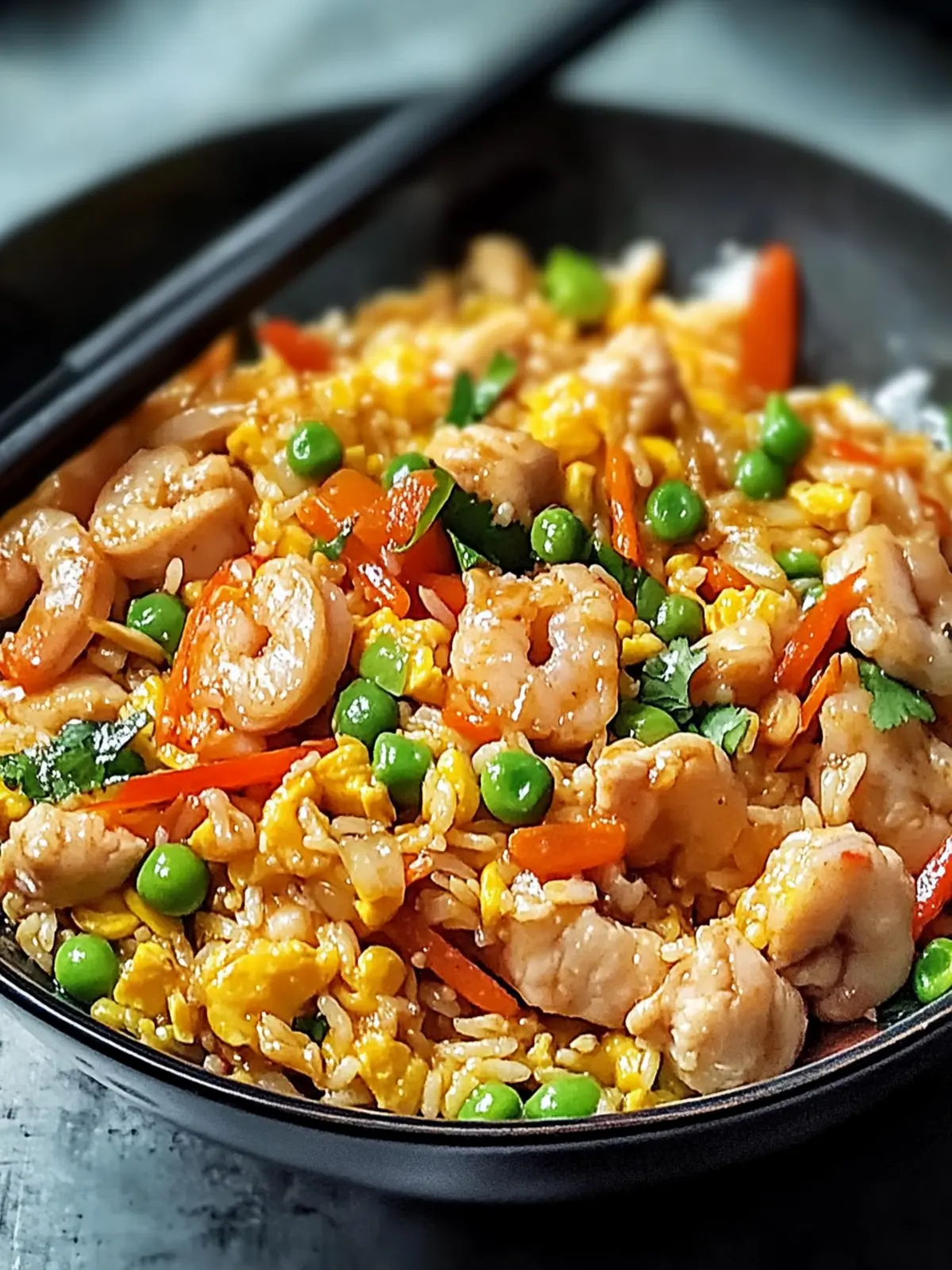Asiatischer Hähnchenbratreis in 20 Minuten zaubern