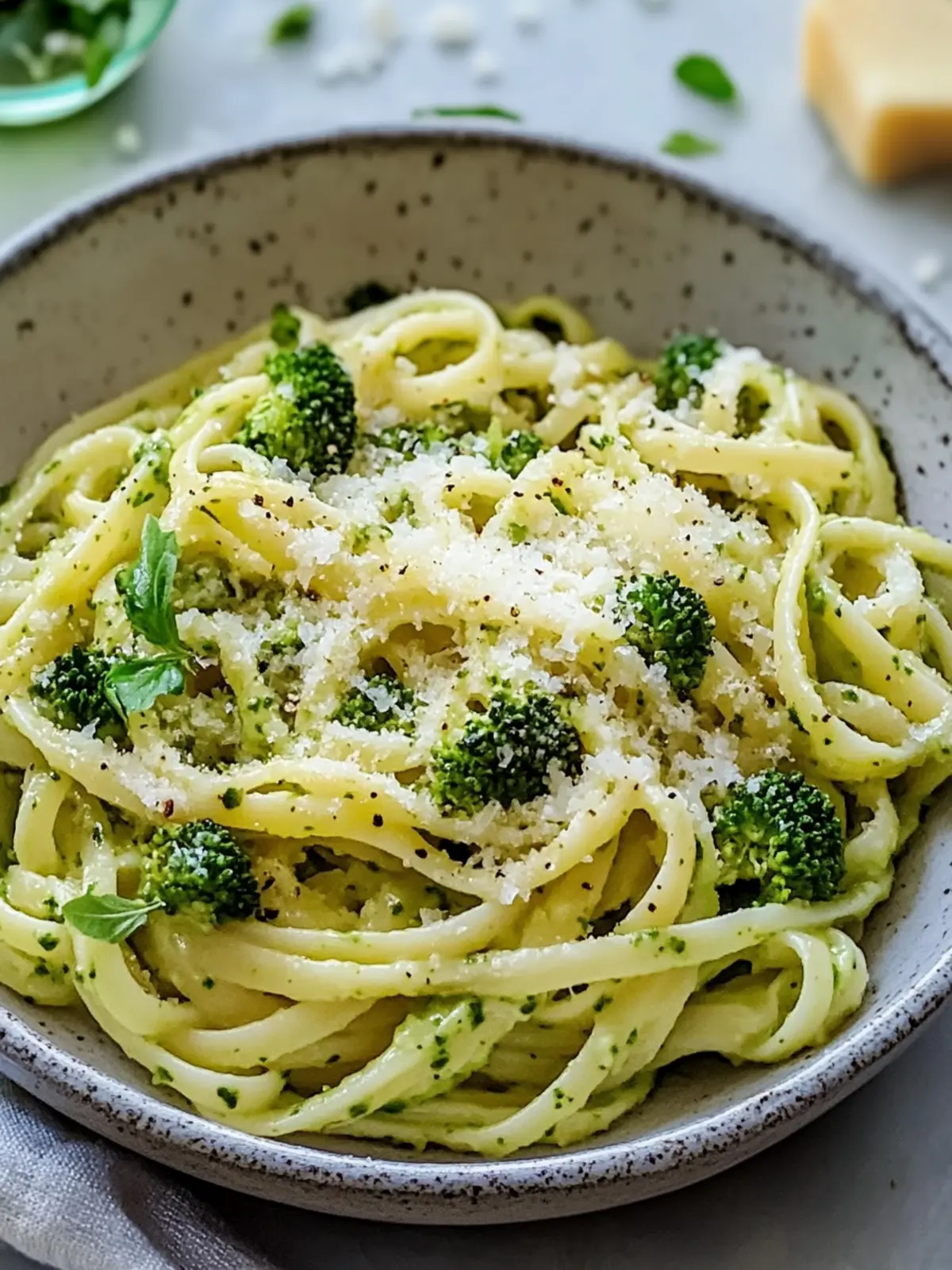 Licht und gesundes Brokkoli-Pasta