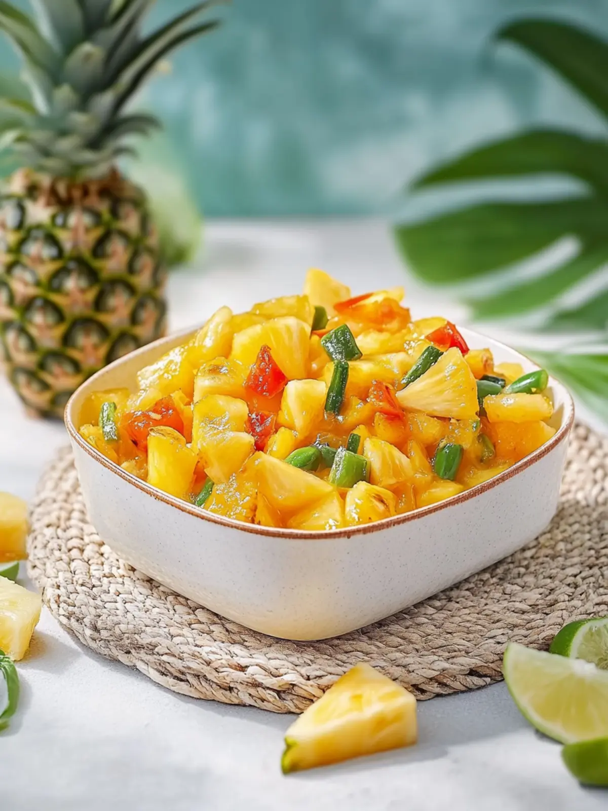 Asien-Gemüse süß-sauer mit Ananas
