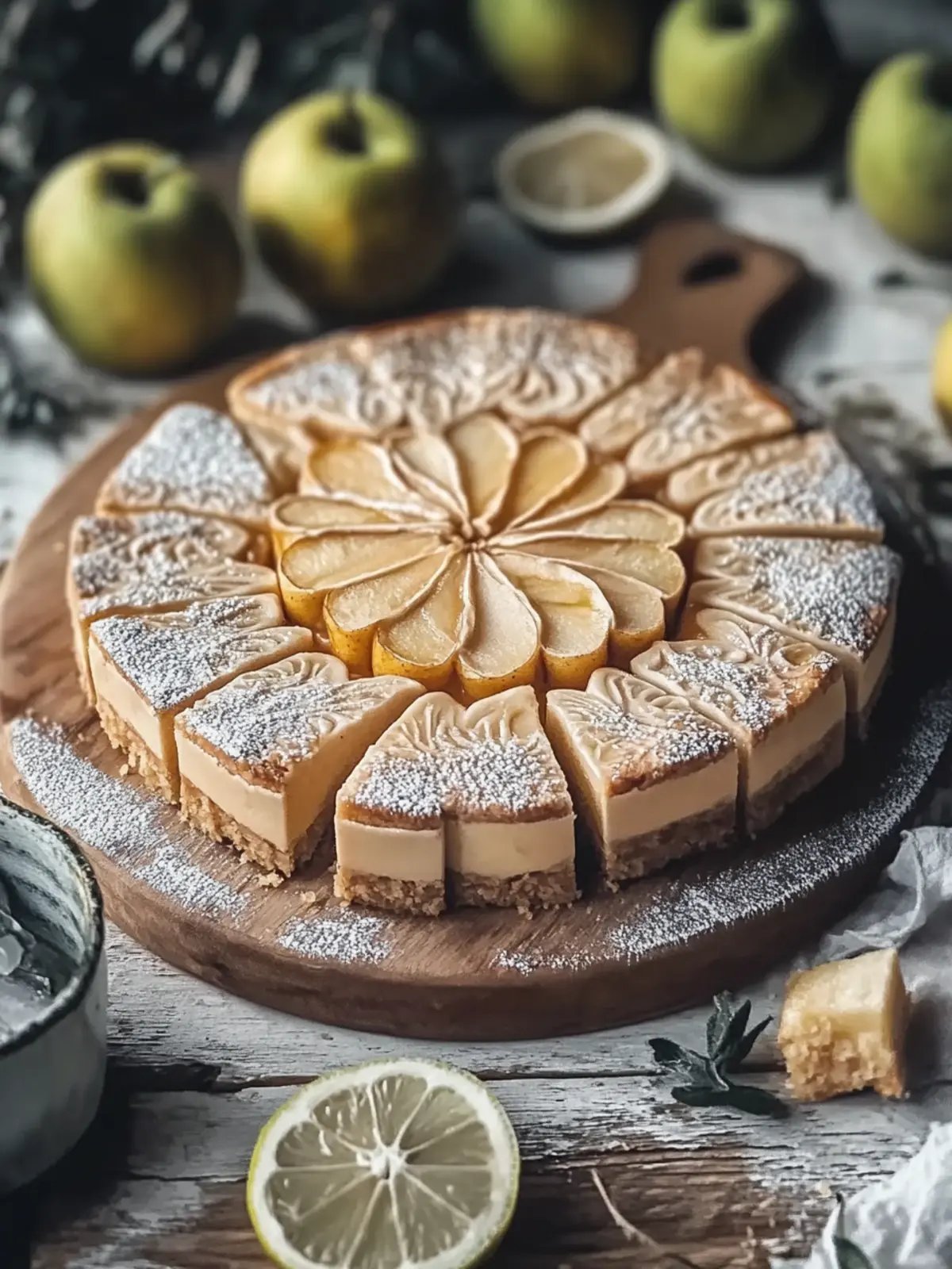 Make your own speculoos apple tray cake
