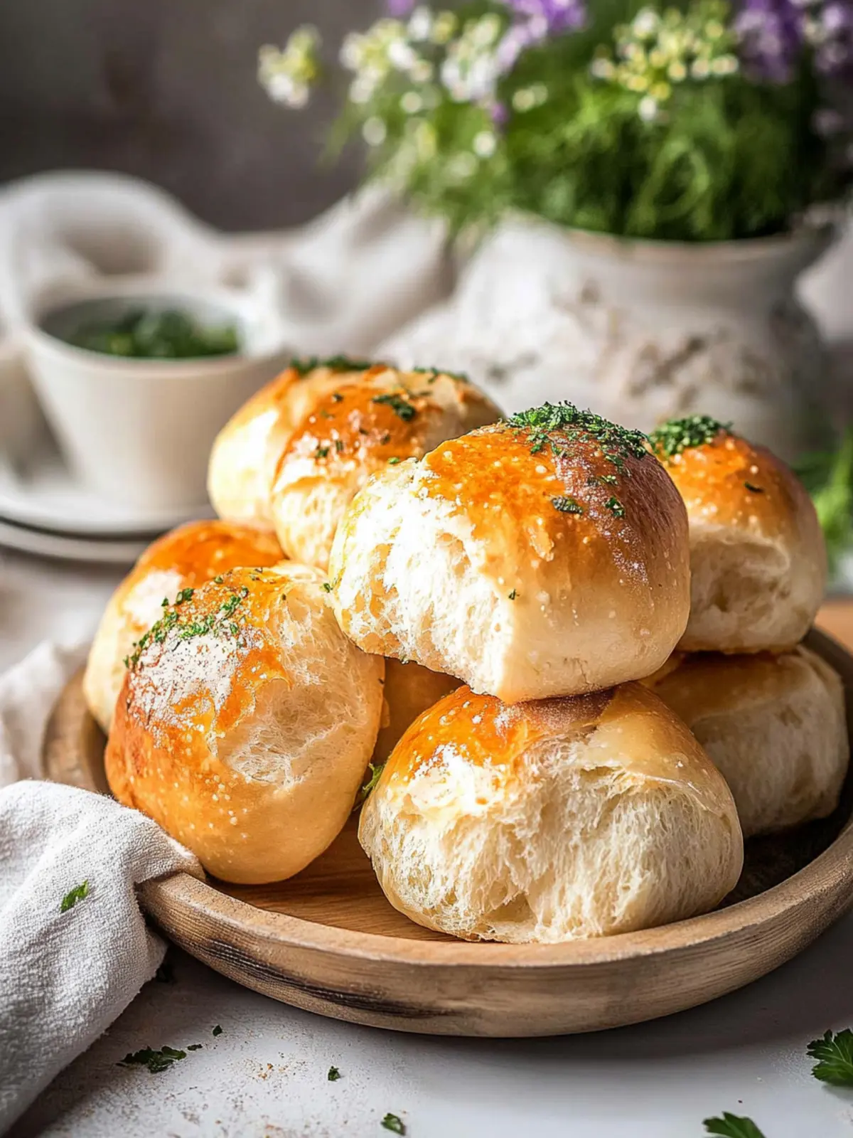 Pampuschki – Ukrainische Knoblauchbrötchen