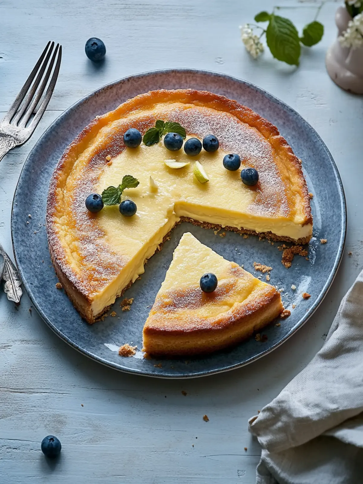 Käsekuchen-Herzen