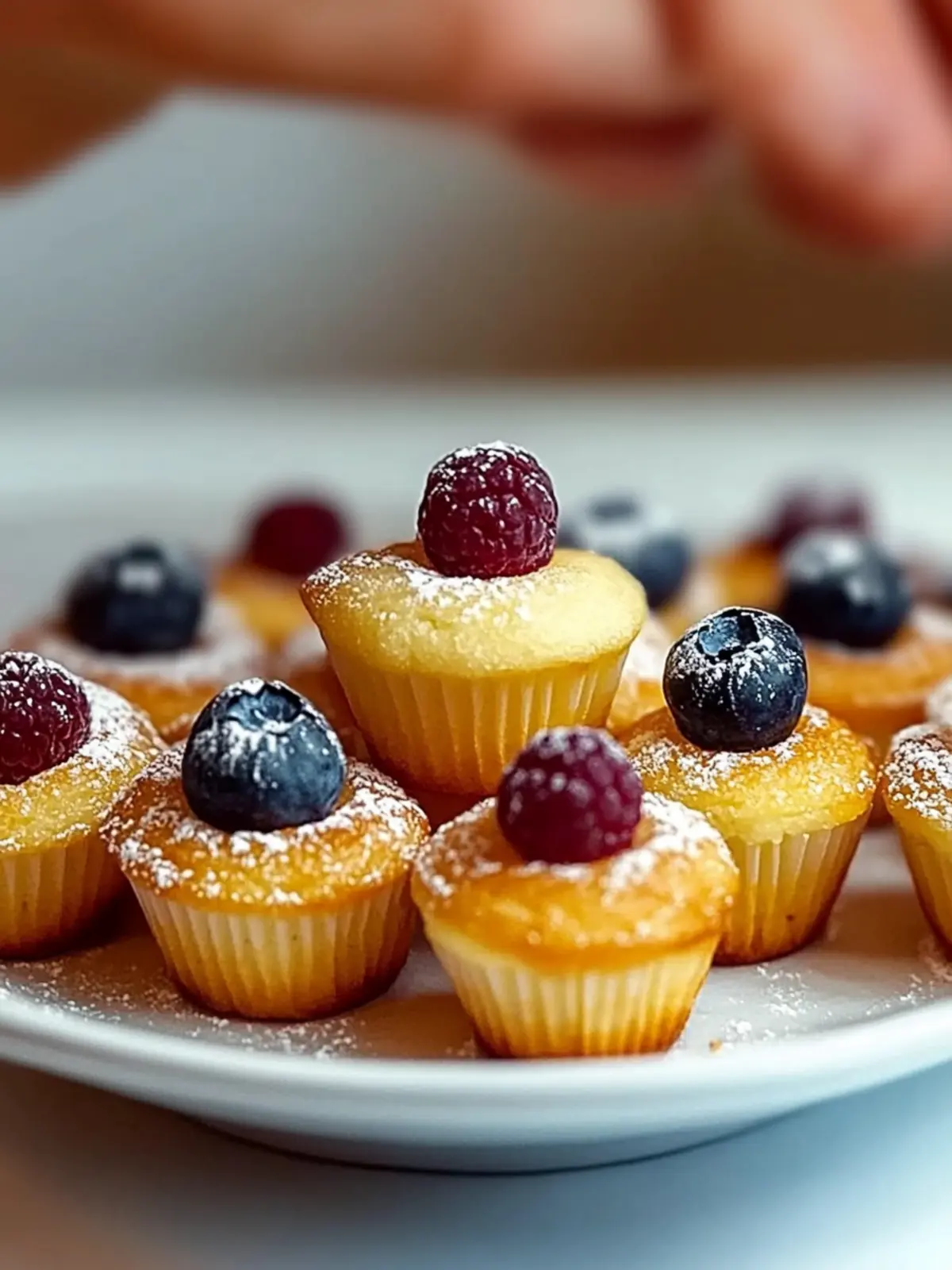 Pfannkuchen Mini Muffins