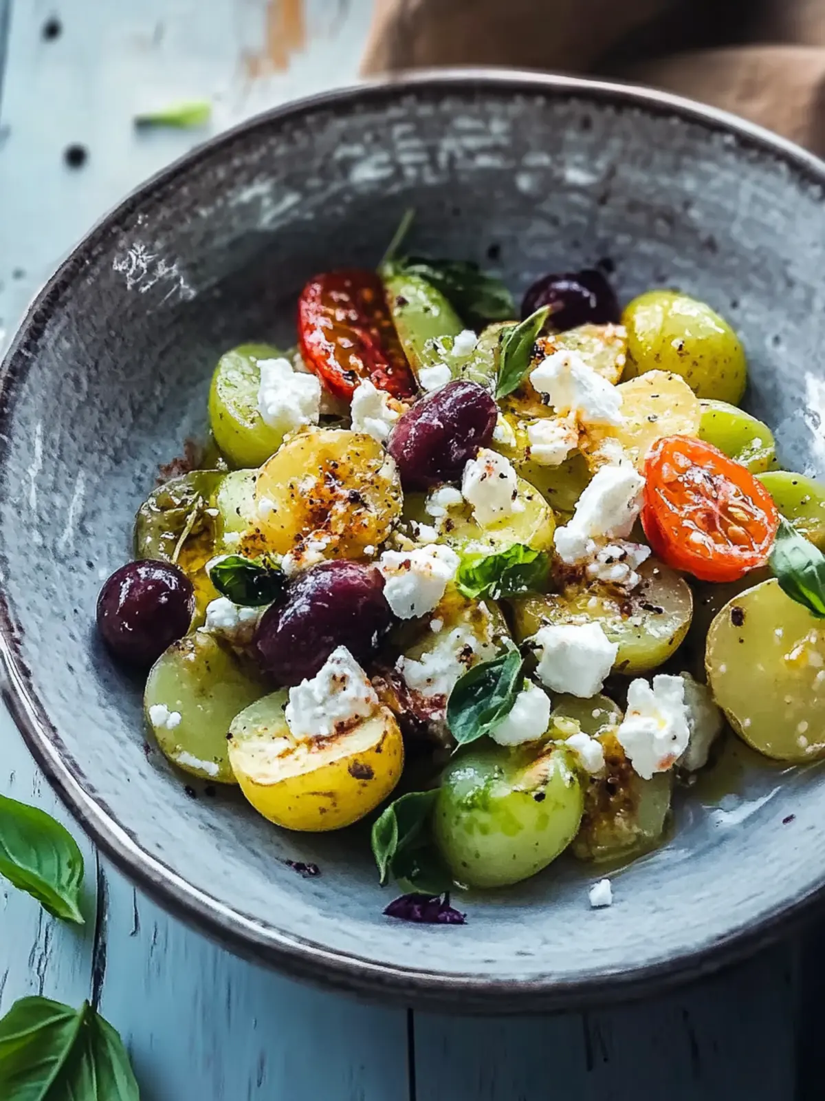 Rosenkohl Kartoffel Gemüse mit Feta