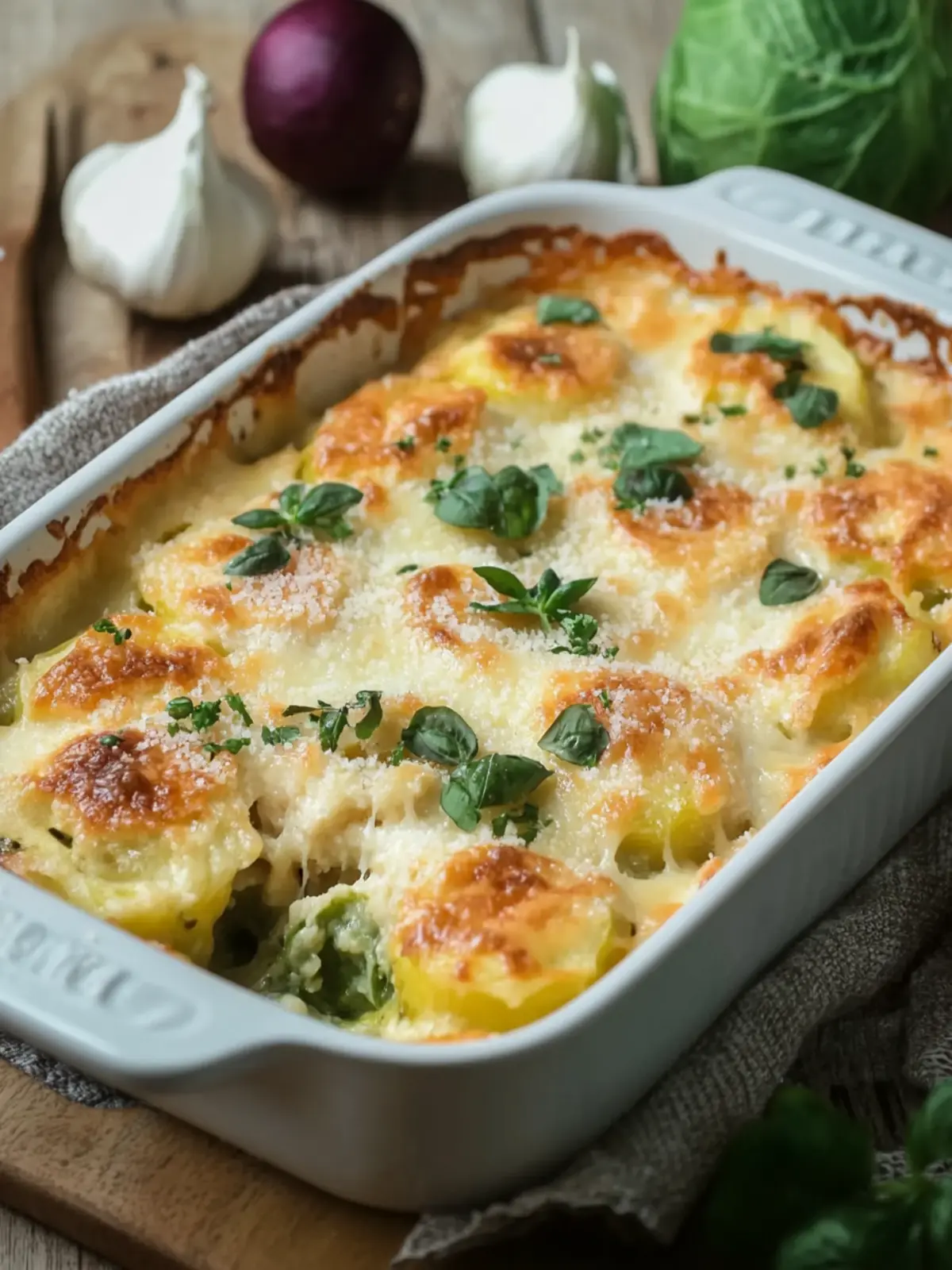 Rosenkohlgratin