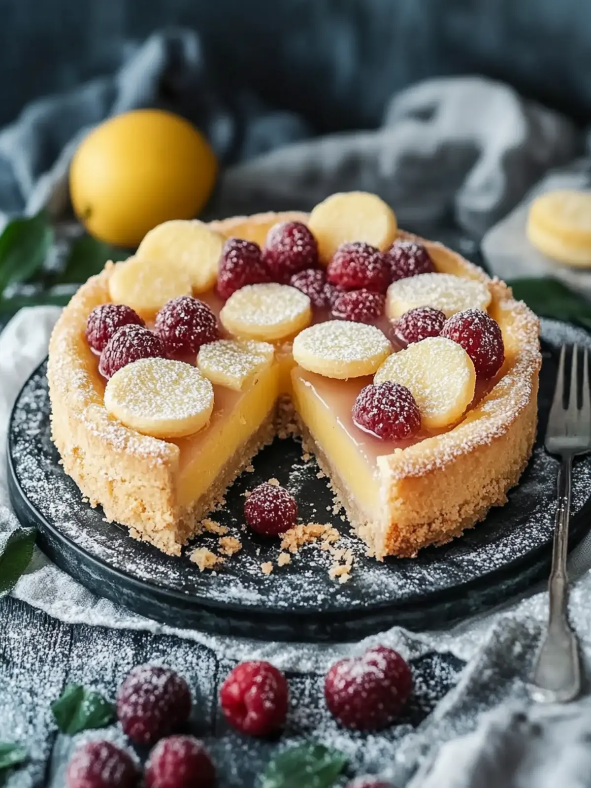 Pflaumenkuchen mit Pudding