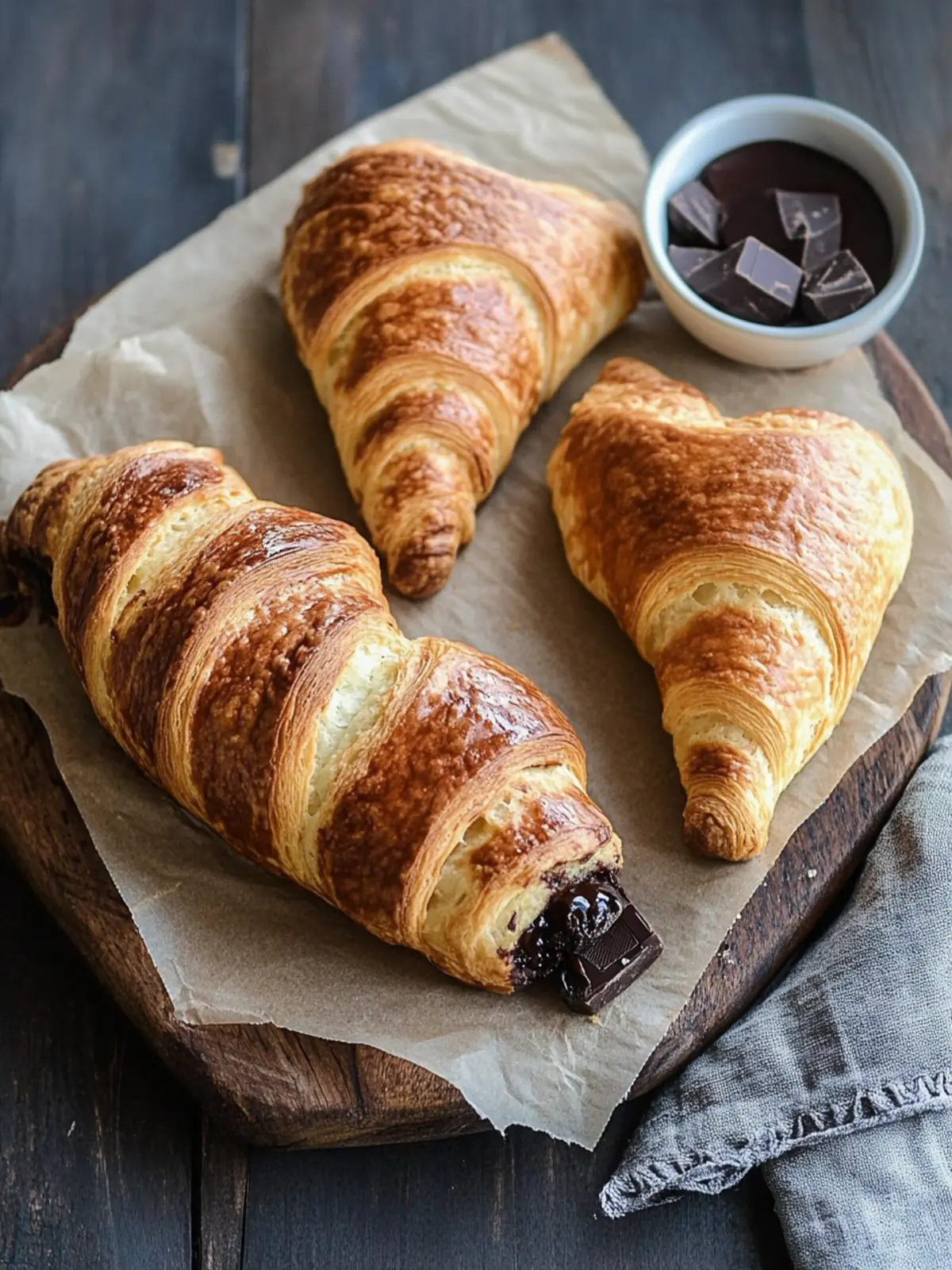 Schokoladencroissants
