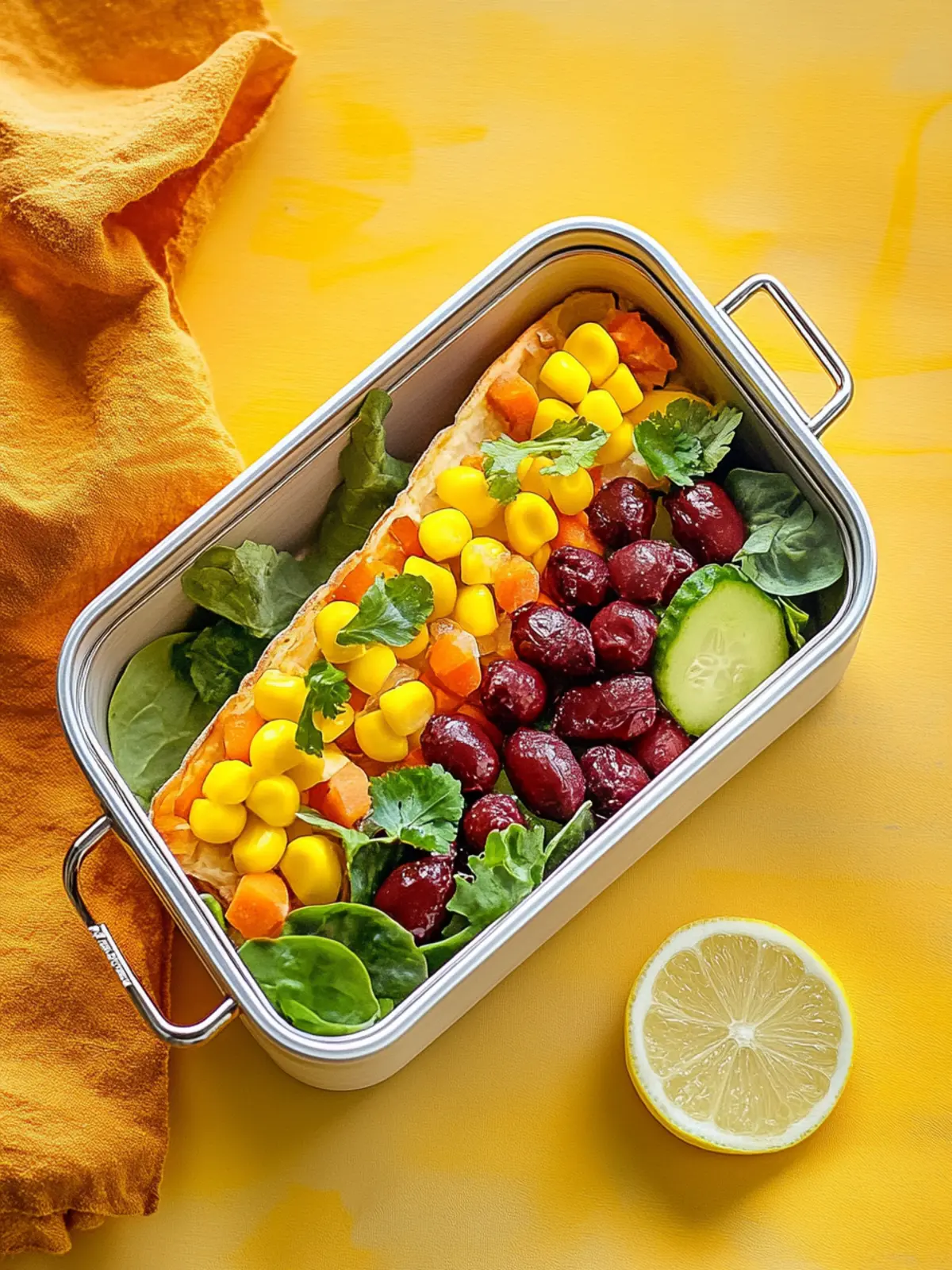 Süßkartoffel Lunchbox-Kumpir