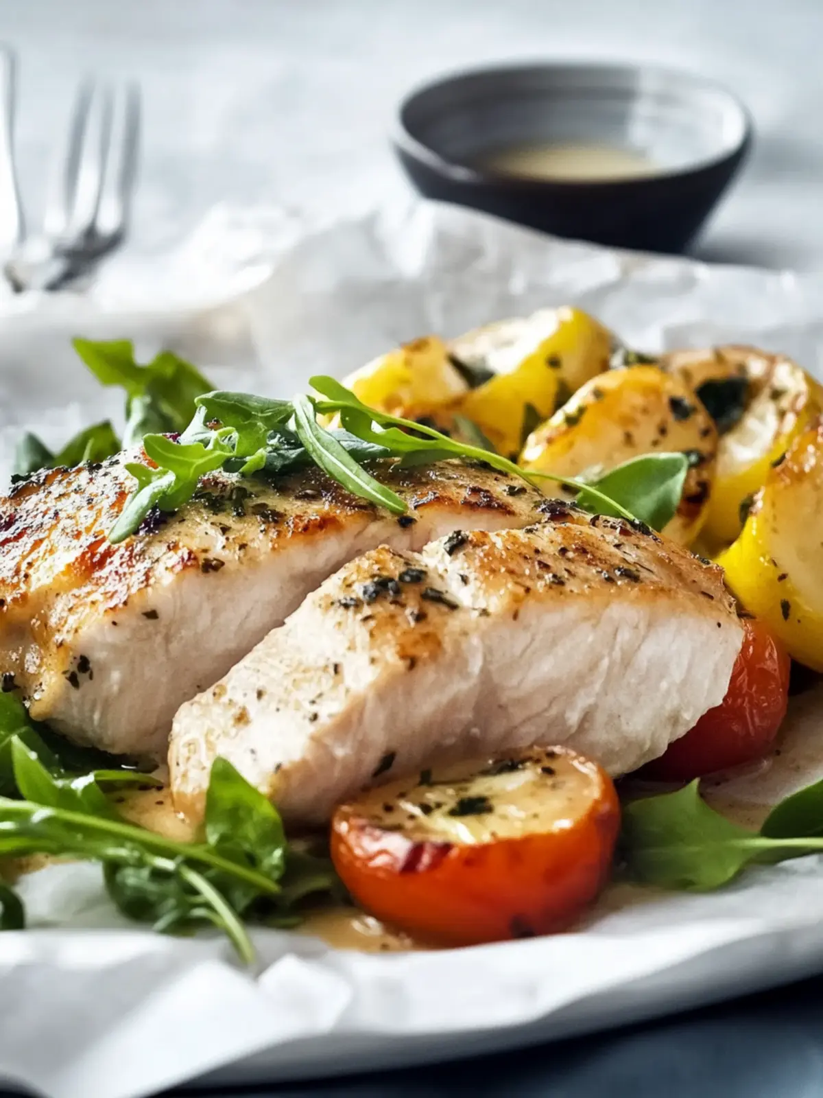 Steamed chicken breast fillet from the steamer