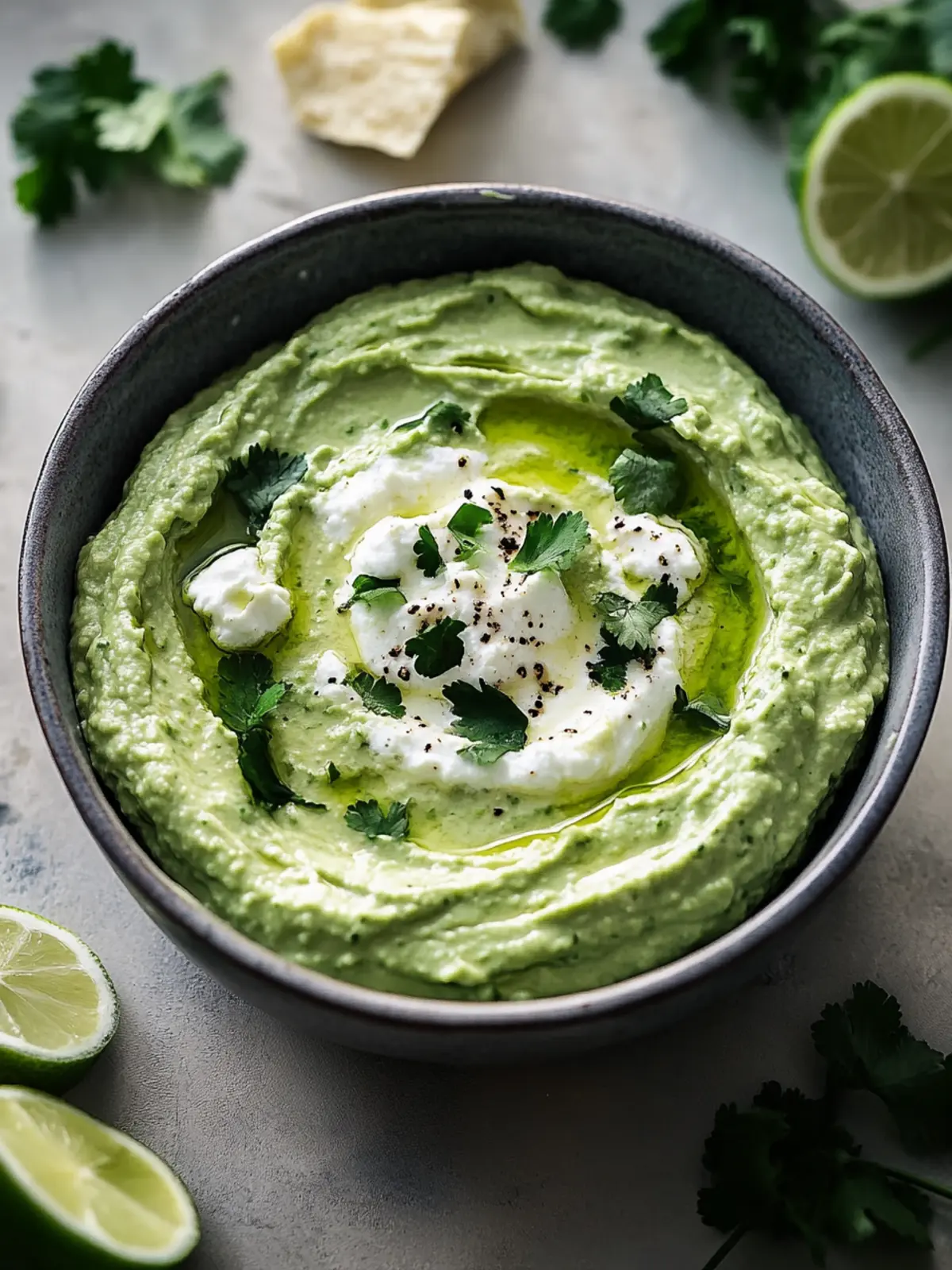 Grüner peruanischer Dip