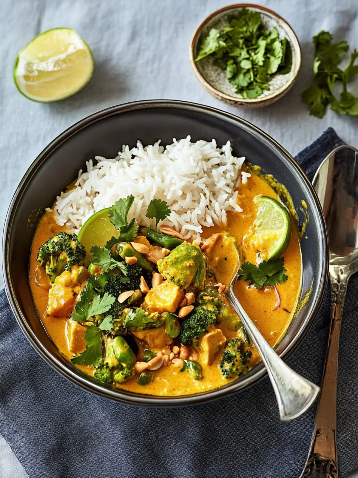 Brokkoli-Lauch-Curry