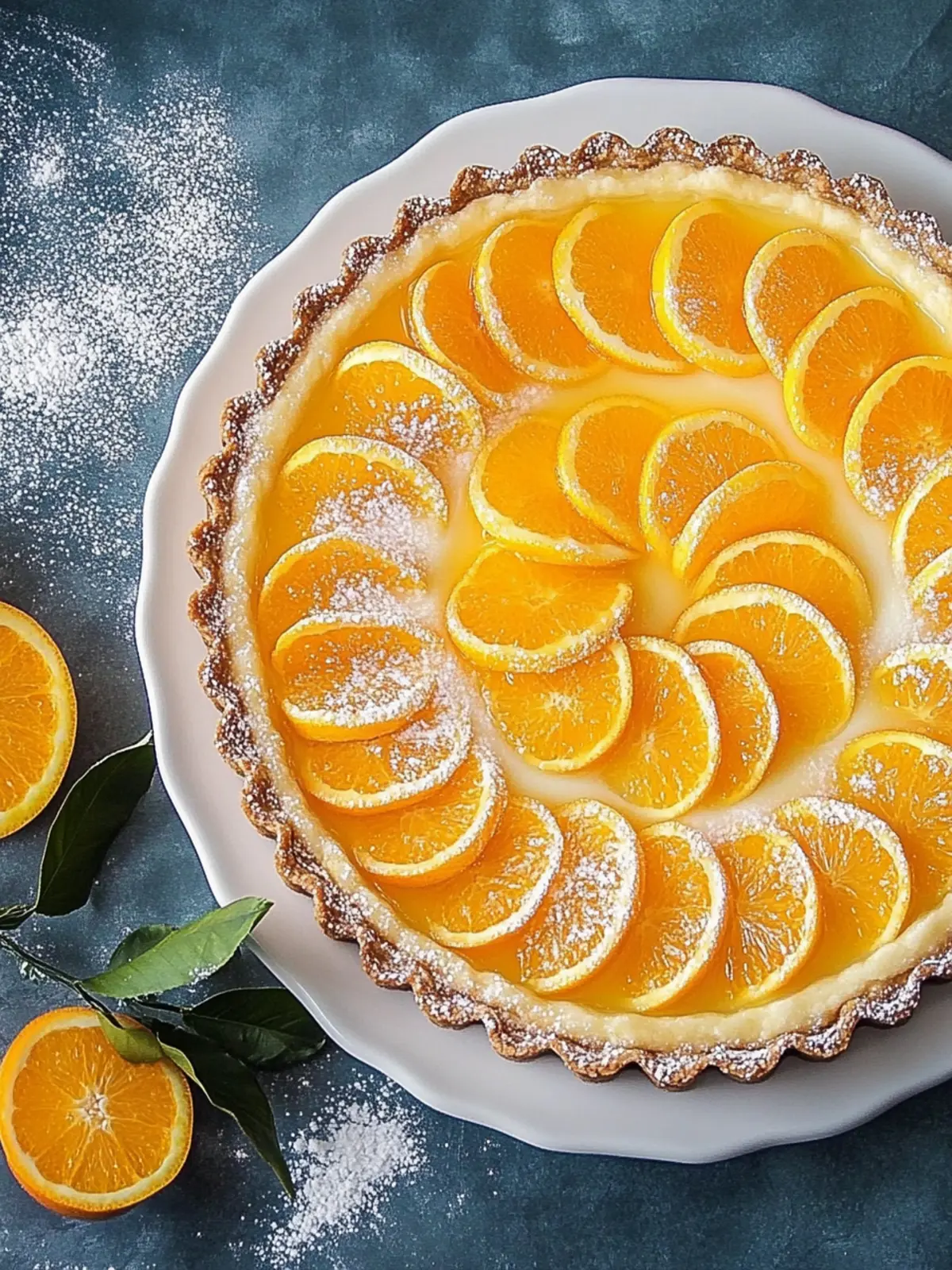 Orangen-Tarte
