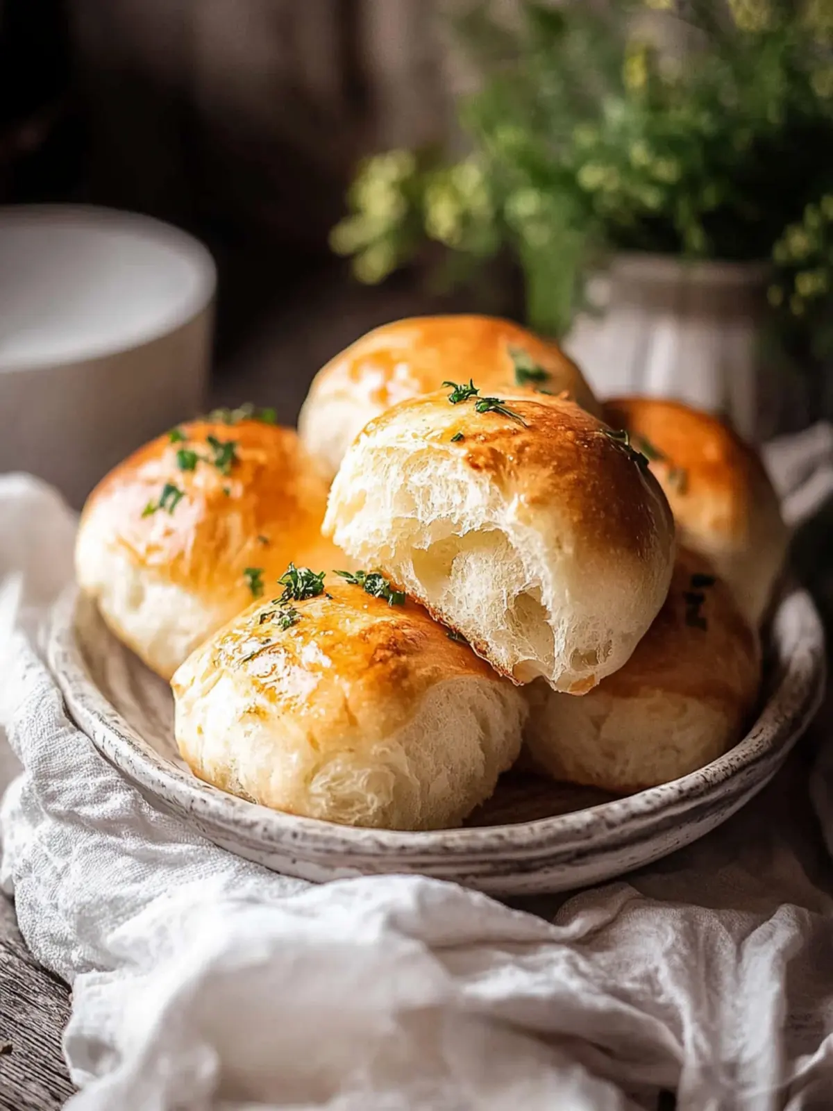 Pampuschki – Ukrainische Knoblauchbrötchen