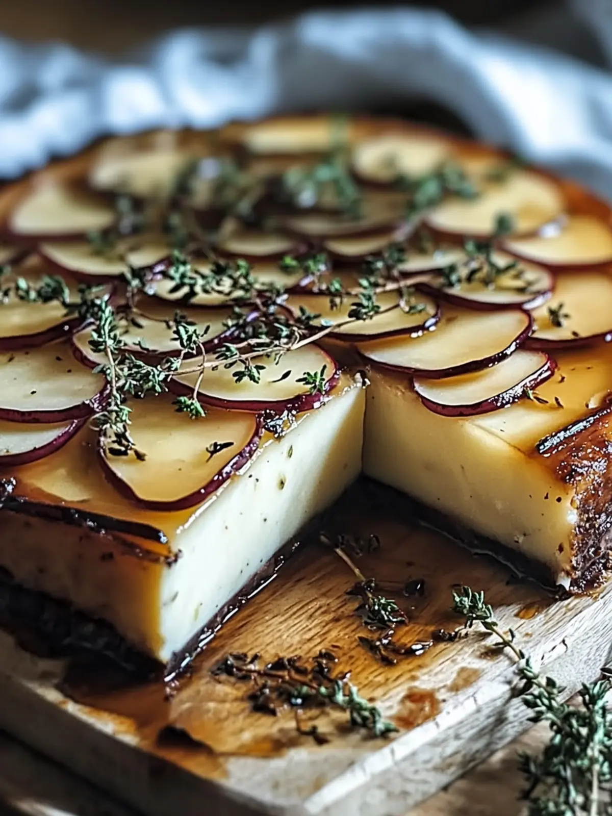 Crispy Balsamic-Thyme Potato Tart Delight