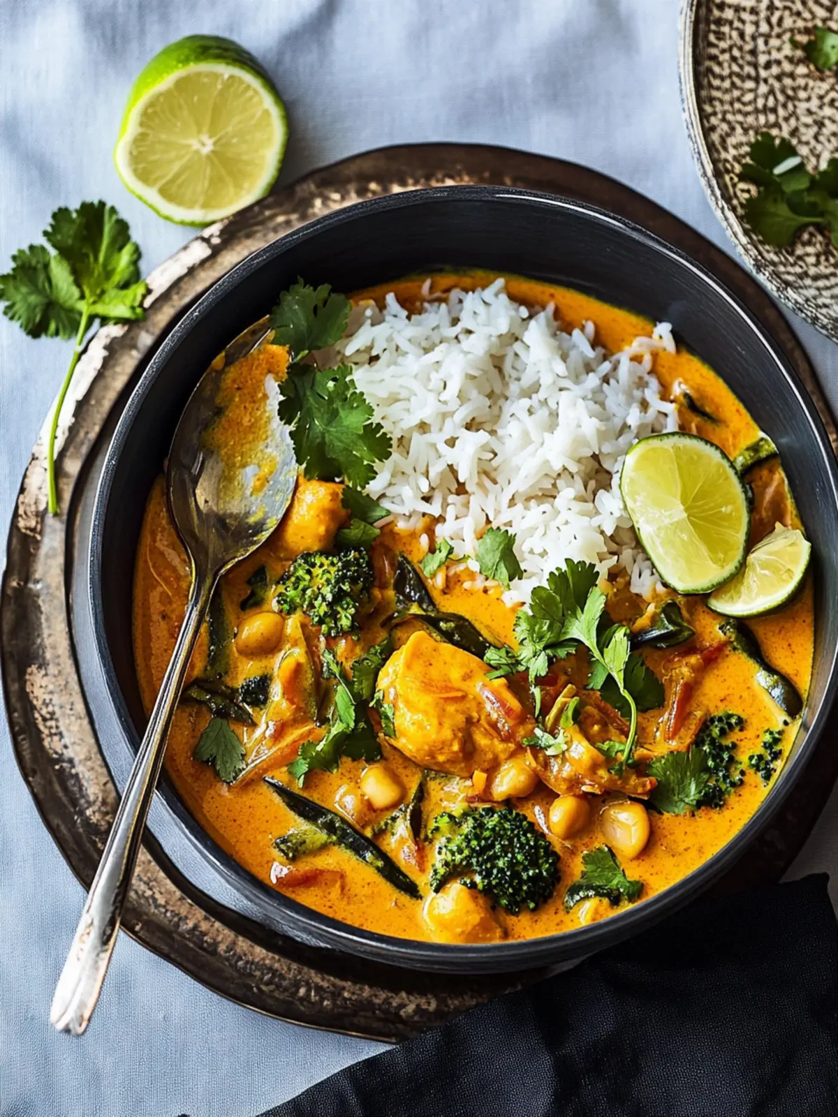 Brokkoli-Lauch-Curry