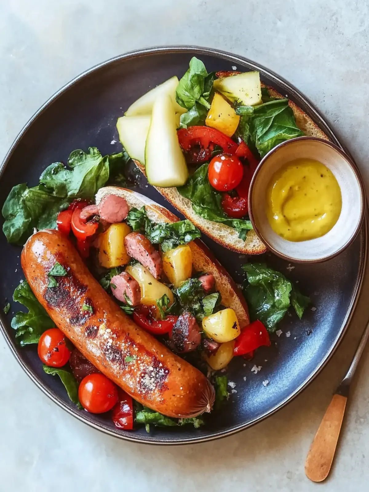 Pastinaken-Wurst-Eintopf