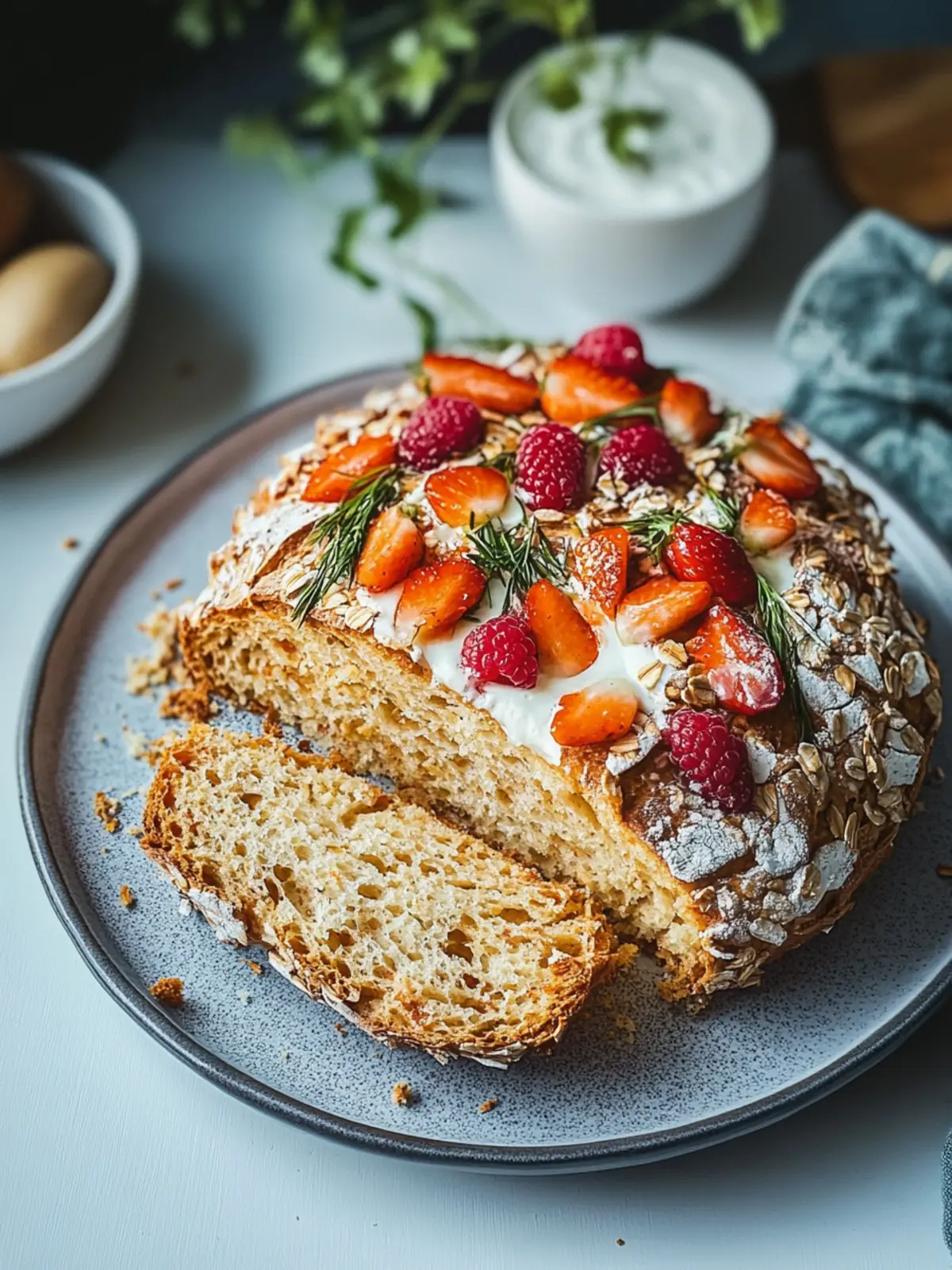 Juicy Spelt Yogurt Carrot Bread