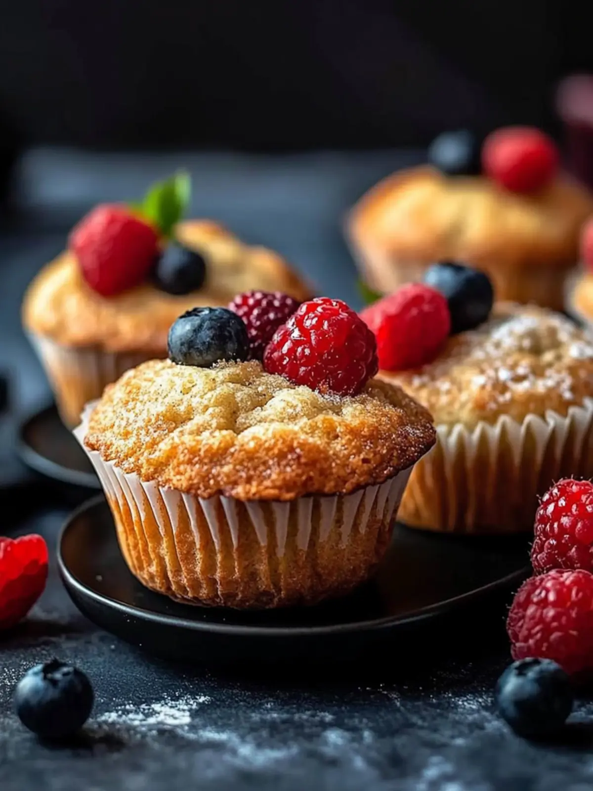 Beerige Frühstücksmuffins