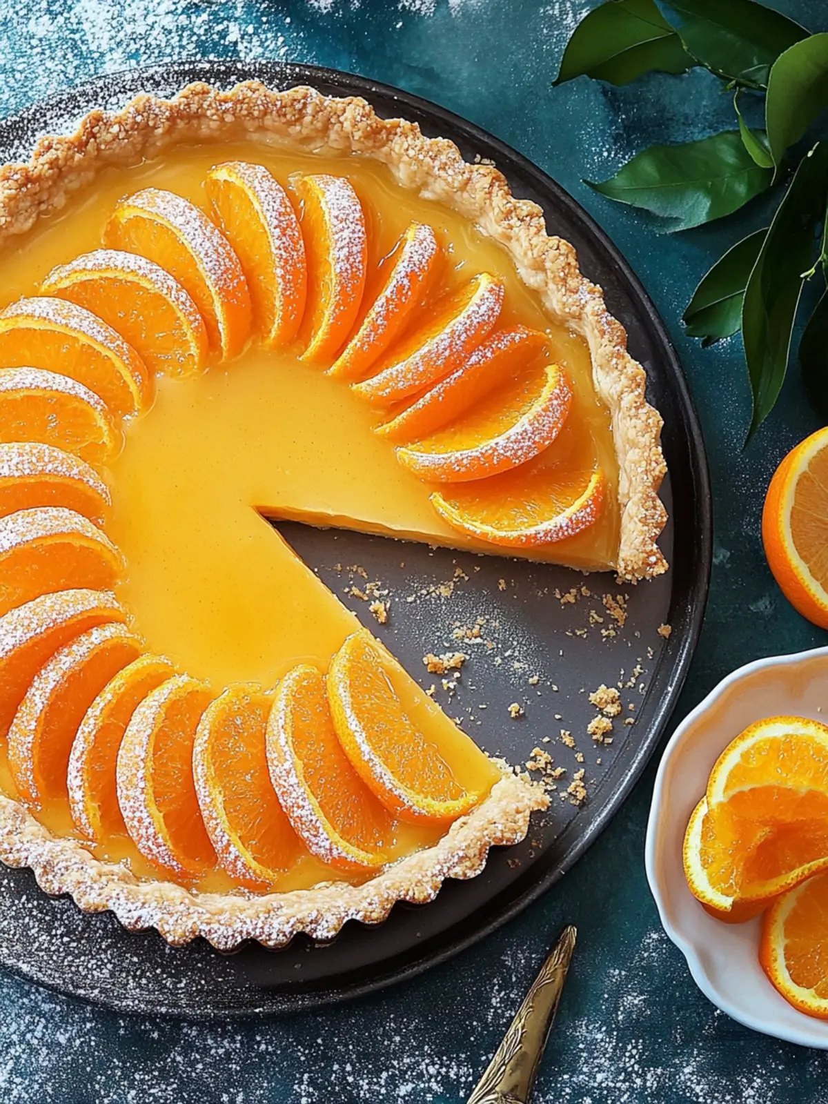 Orangen-Tarte