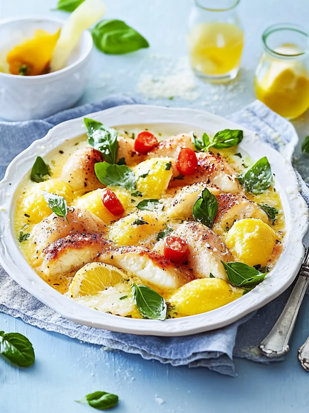 Baked Lemon Parmesan Chicken