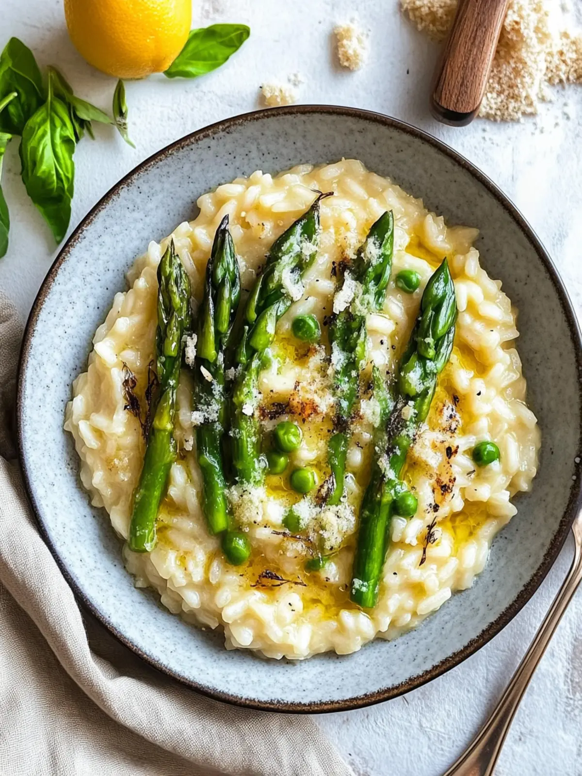 Spargel-Risotto: A creamy spring delight