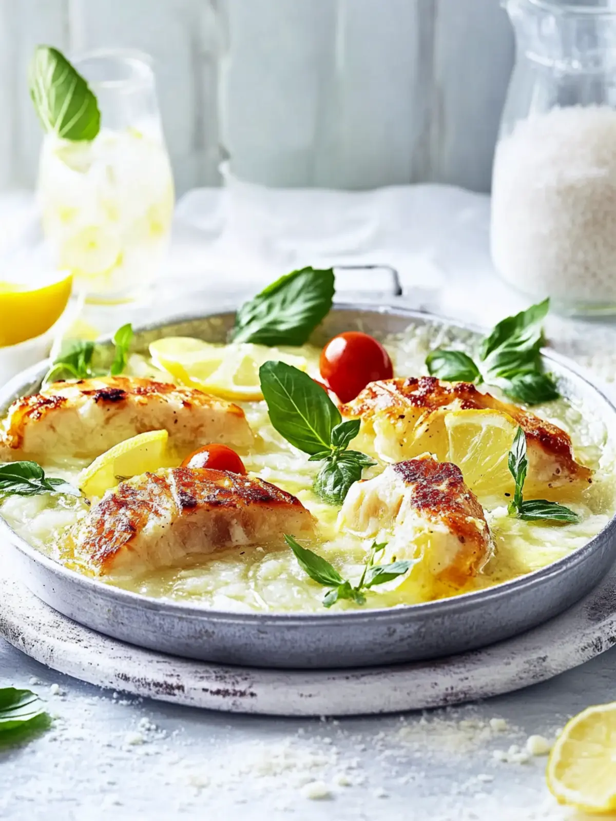Baked Lemon Parmesan Chicken
