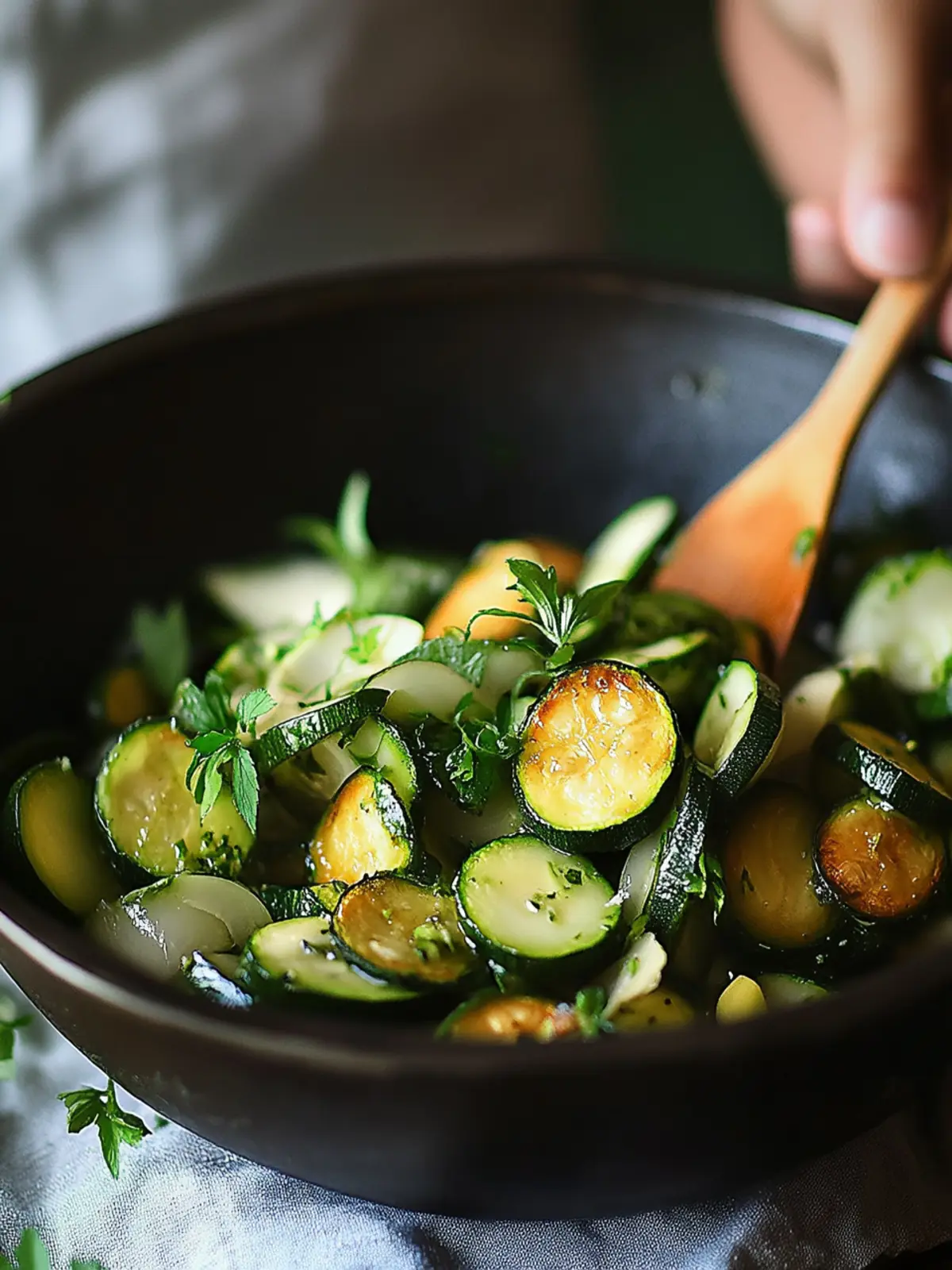 Zucchini-Pilz-Pfanne