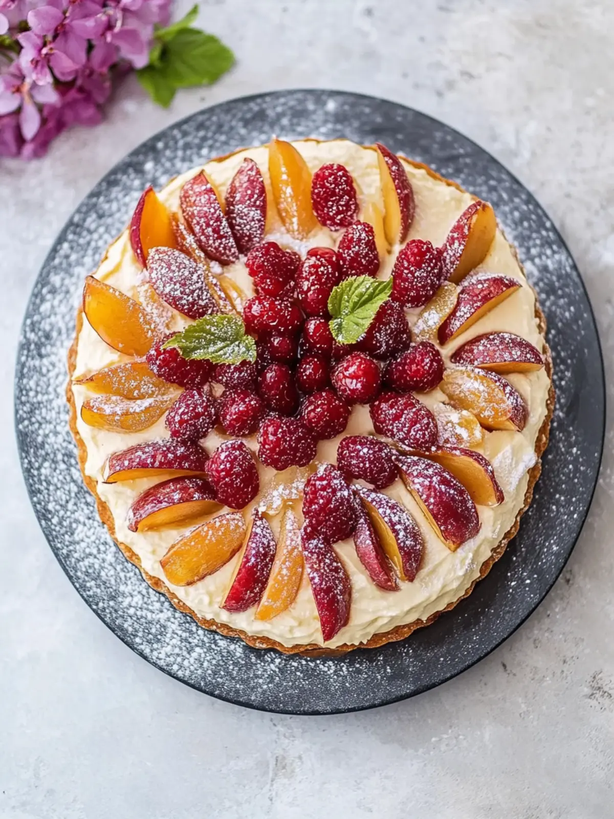 Zwetschgenkuchen mit Hefeteig selber backen