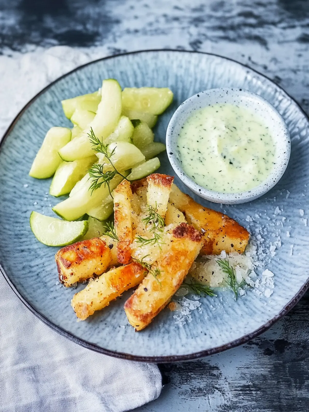 Kartoffelecken aus der Heißluftfritteuse