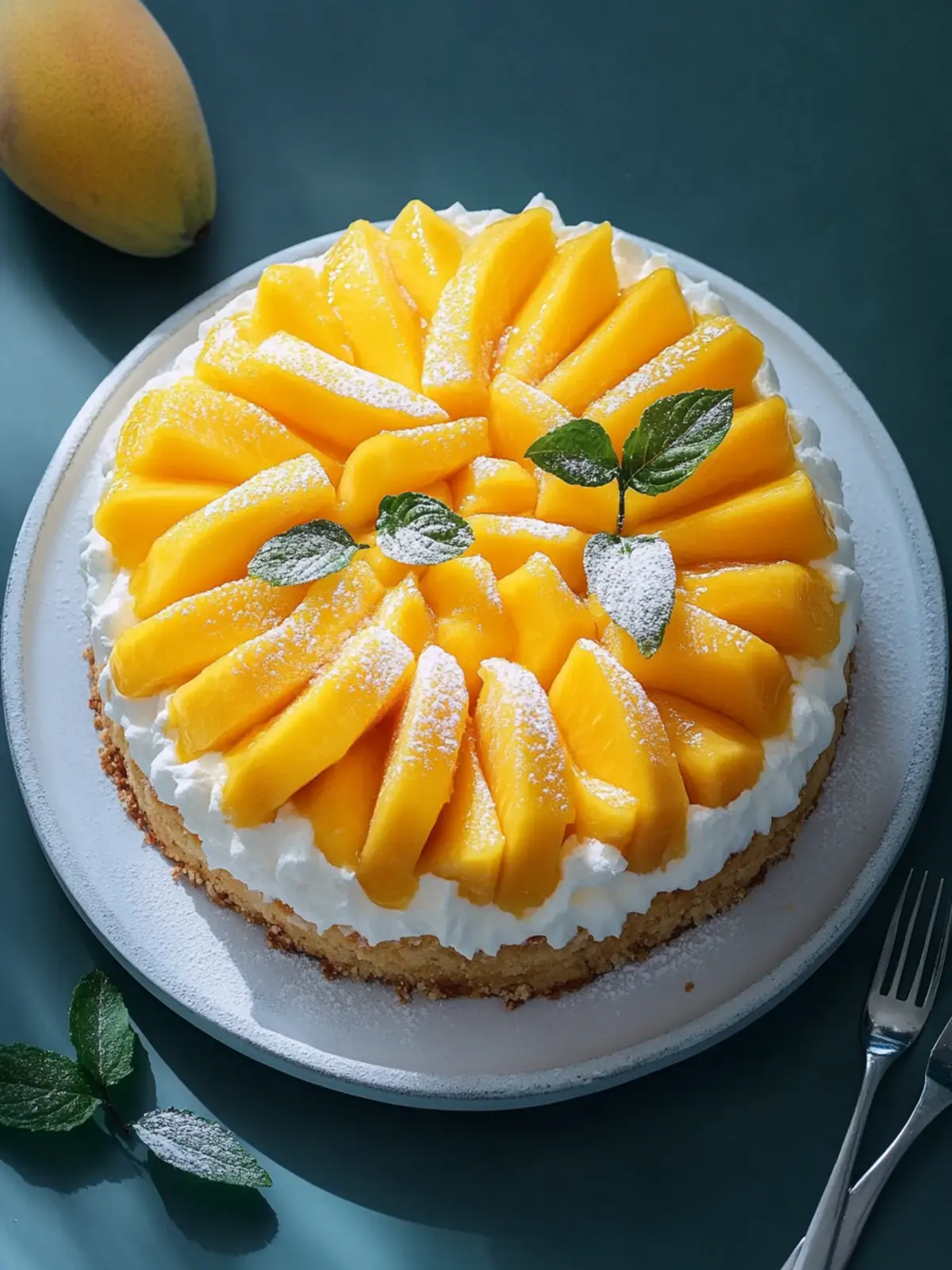 Saftiger Mango Kuchen