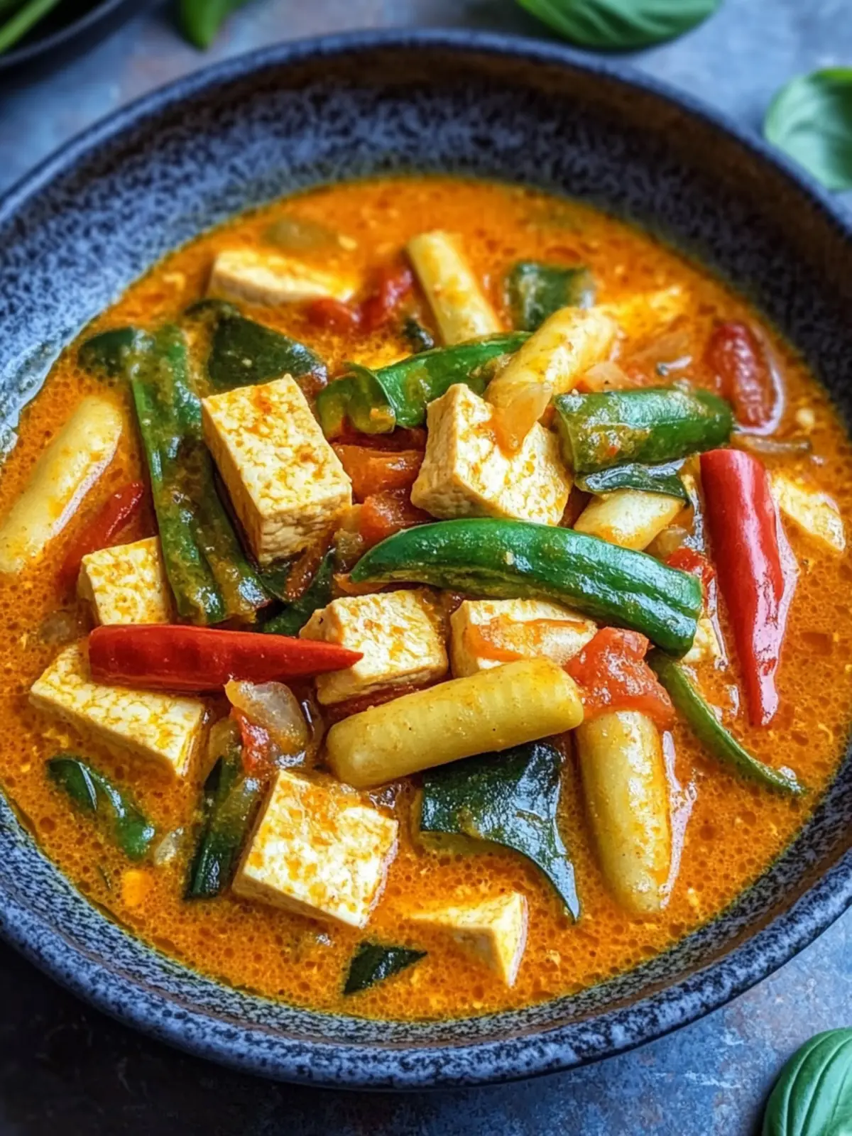 Thai Dschungelcurry mit Tofu