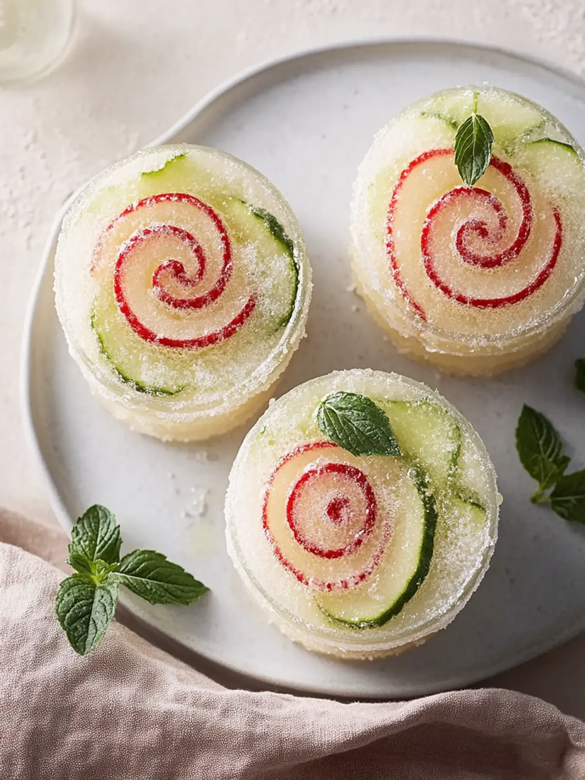 Himmlische Spiralplätzchen