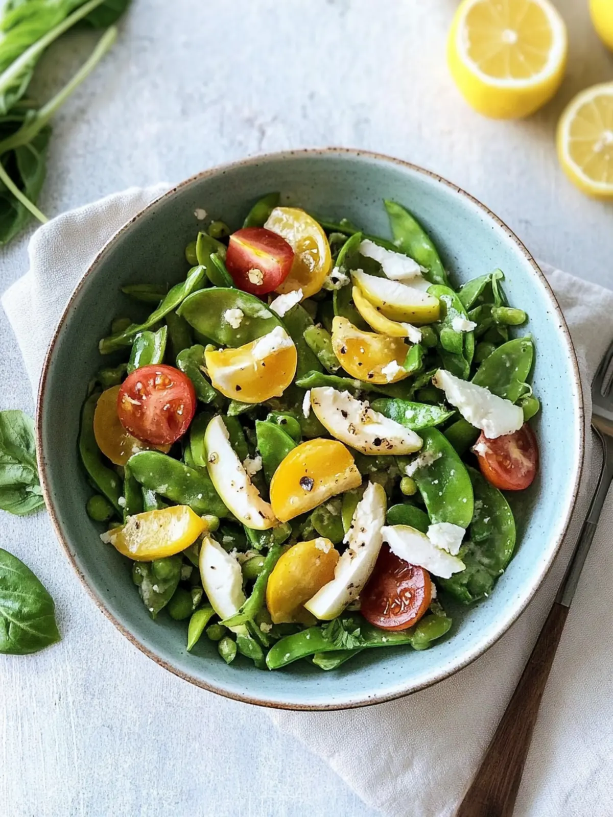 Gehackter Salat mit Hummer und Spargel