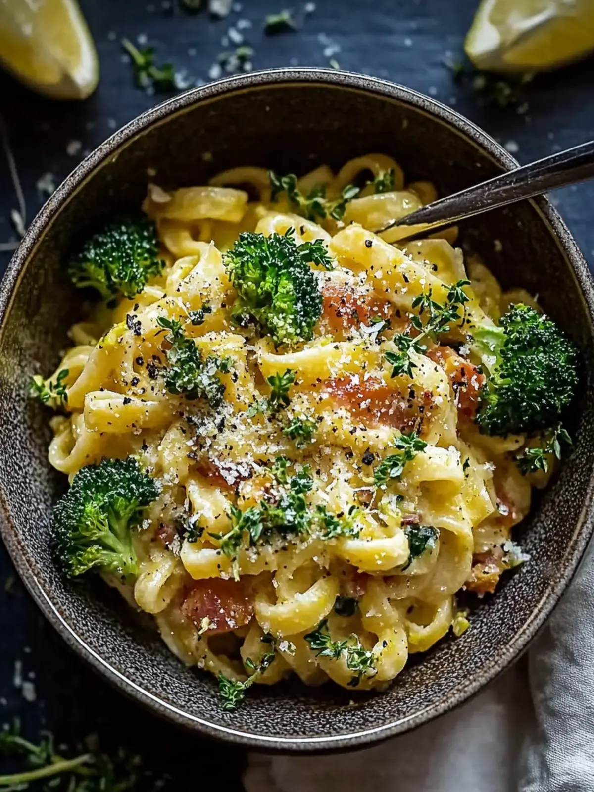 Nudelauflauf mit Brokkoli