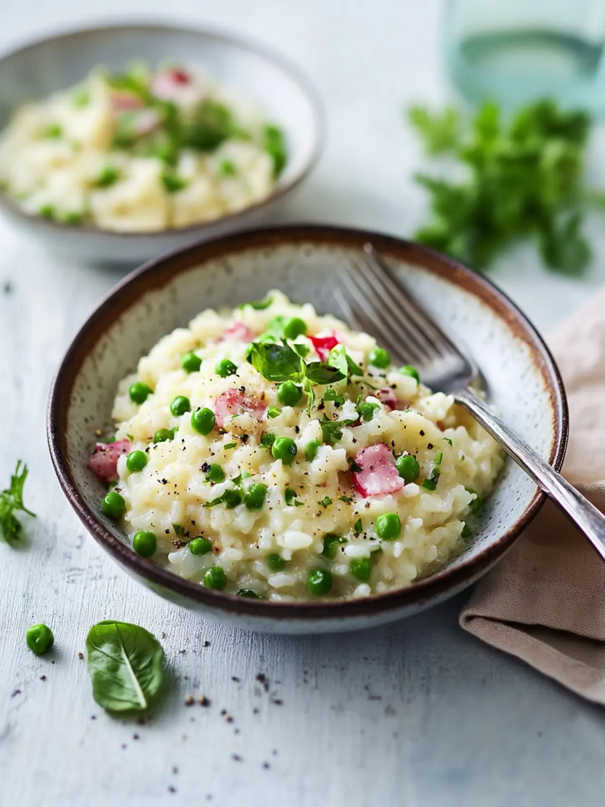 Risi e Bisi – Risotto mit Erbsen und Schinken
