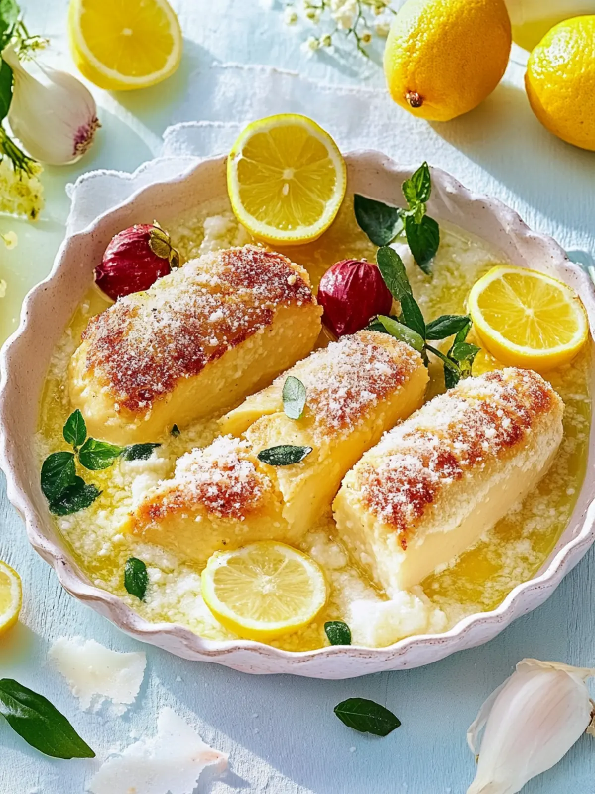 Baked Lemon Parmesan Chicken