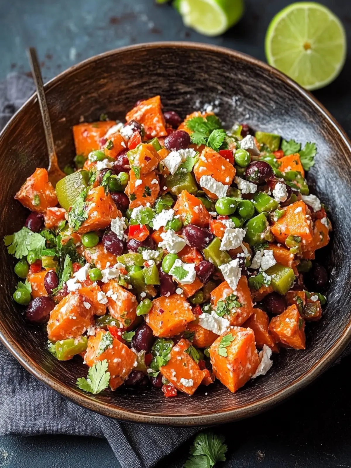 Mexikanischer Süßkartoffelsalat