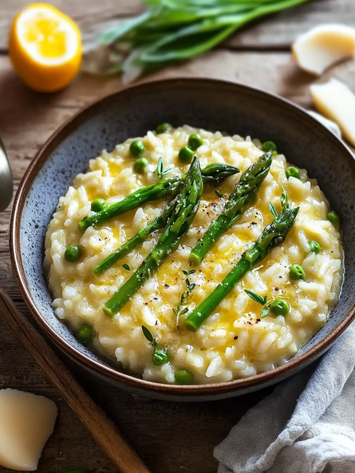 Spargel-Risotto: A creamy spring delight