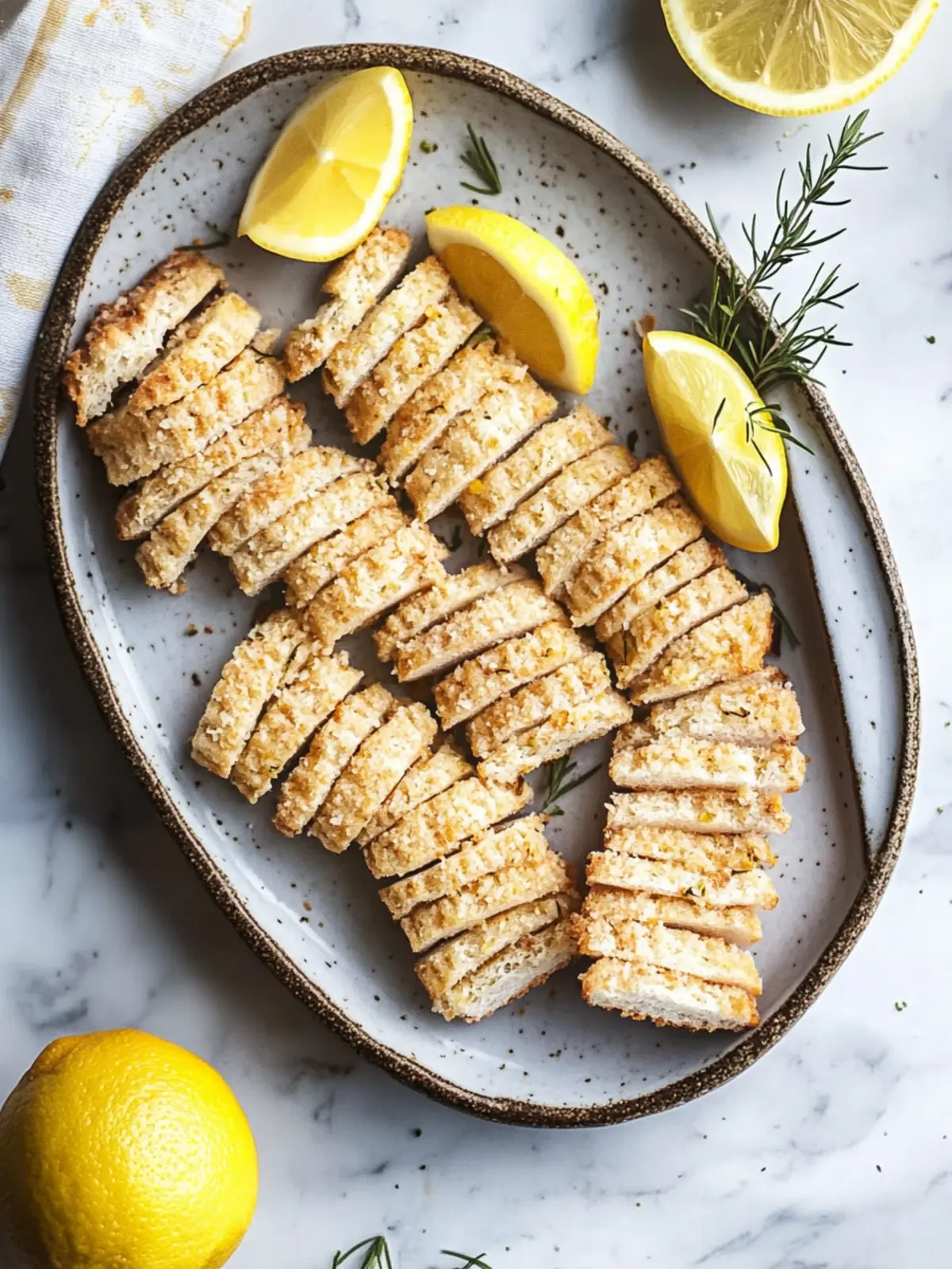 Kohlenhydratarme Kokos-Zitronen-Cantuccini