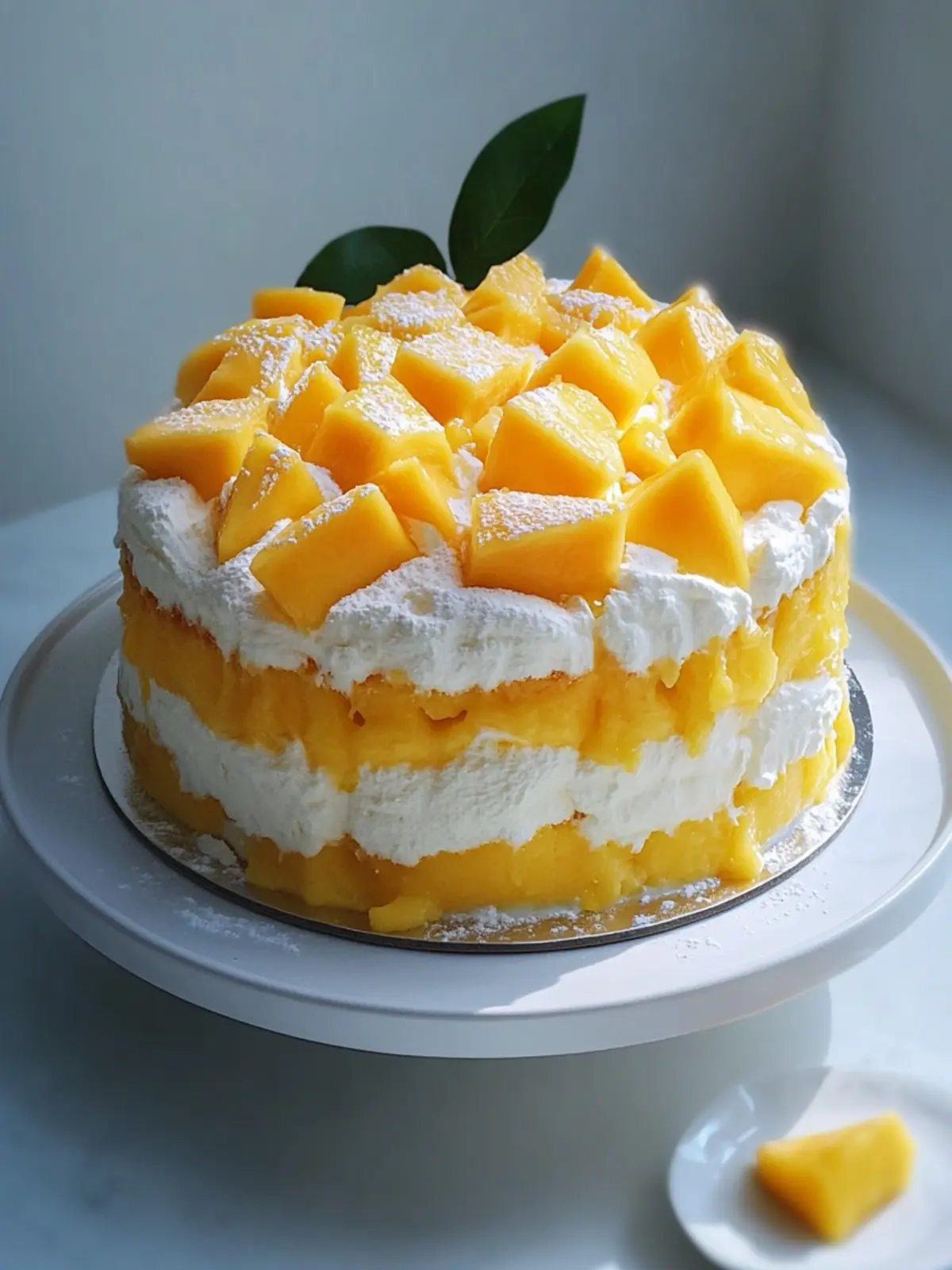 Saftiger Mango Kuchen