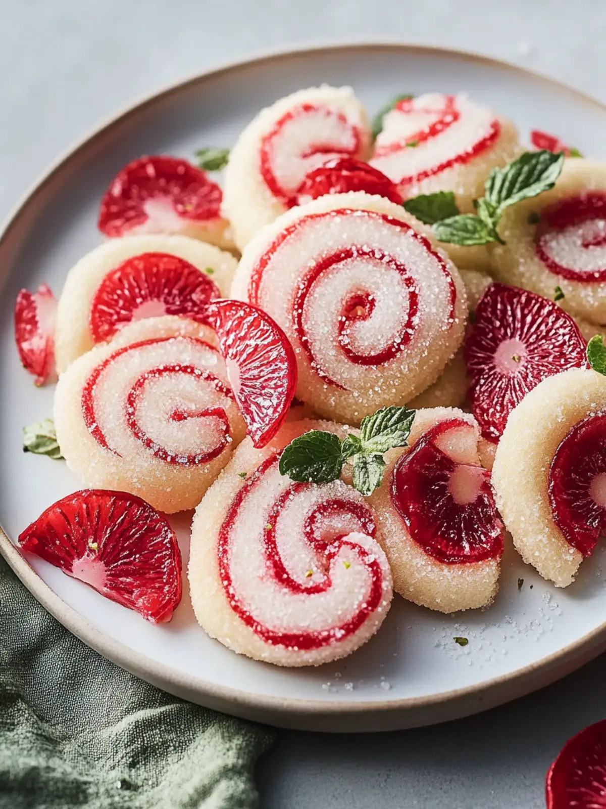 Himmlische Spiralplätzchen
