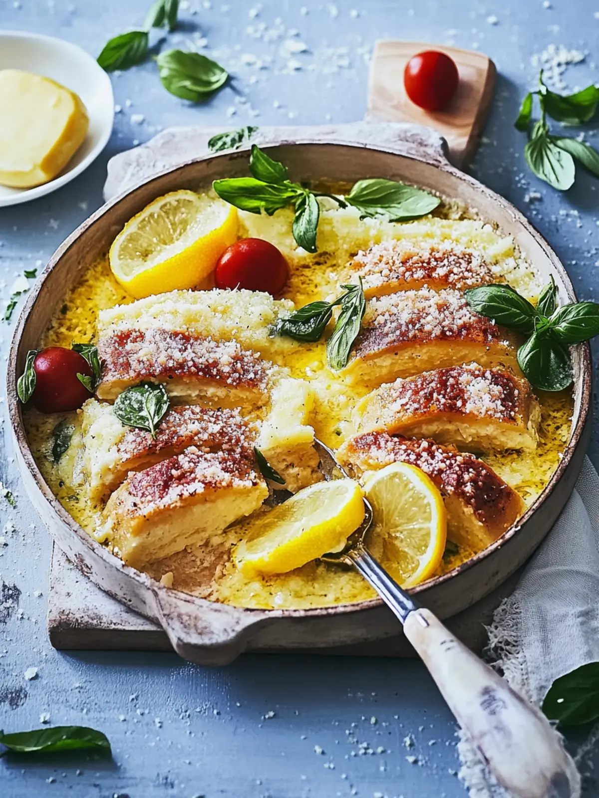 Baked Lemon Parmesan Chicken